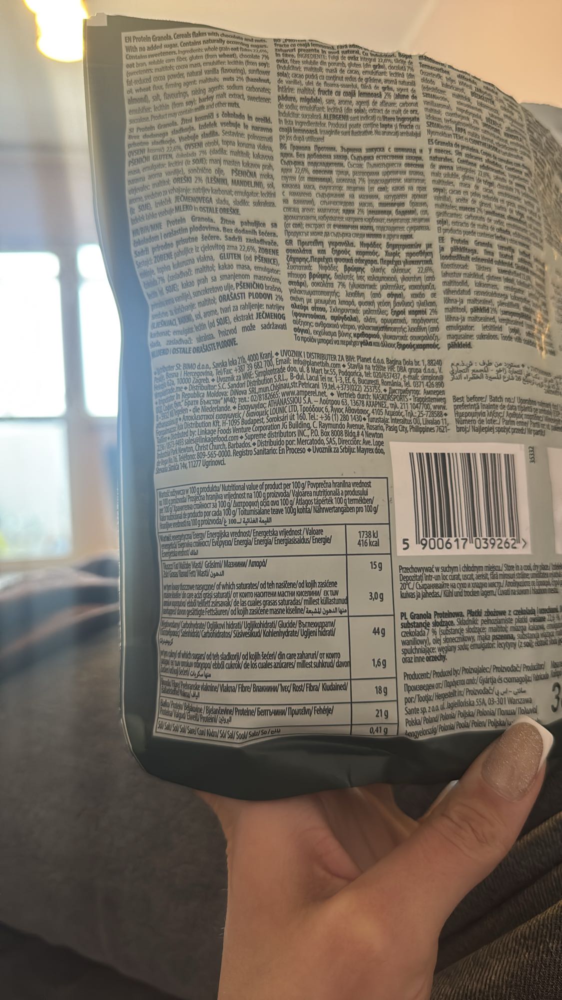 Protein Granola Cereal