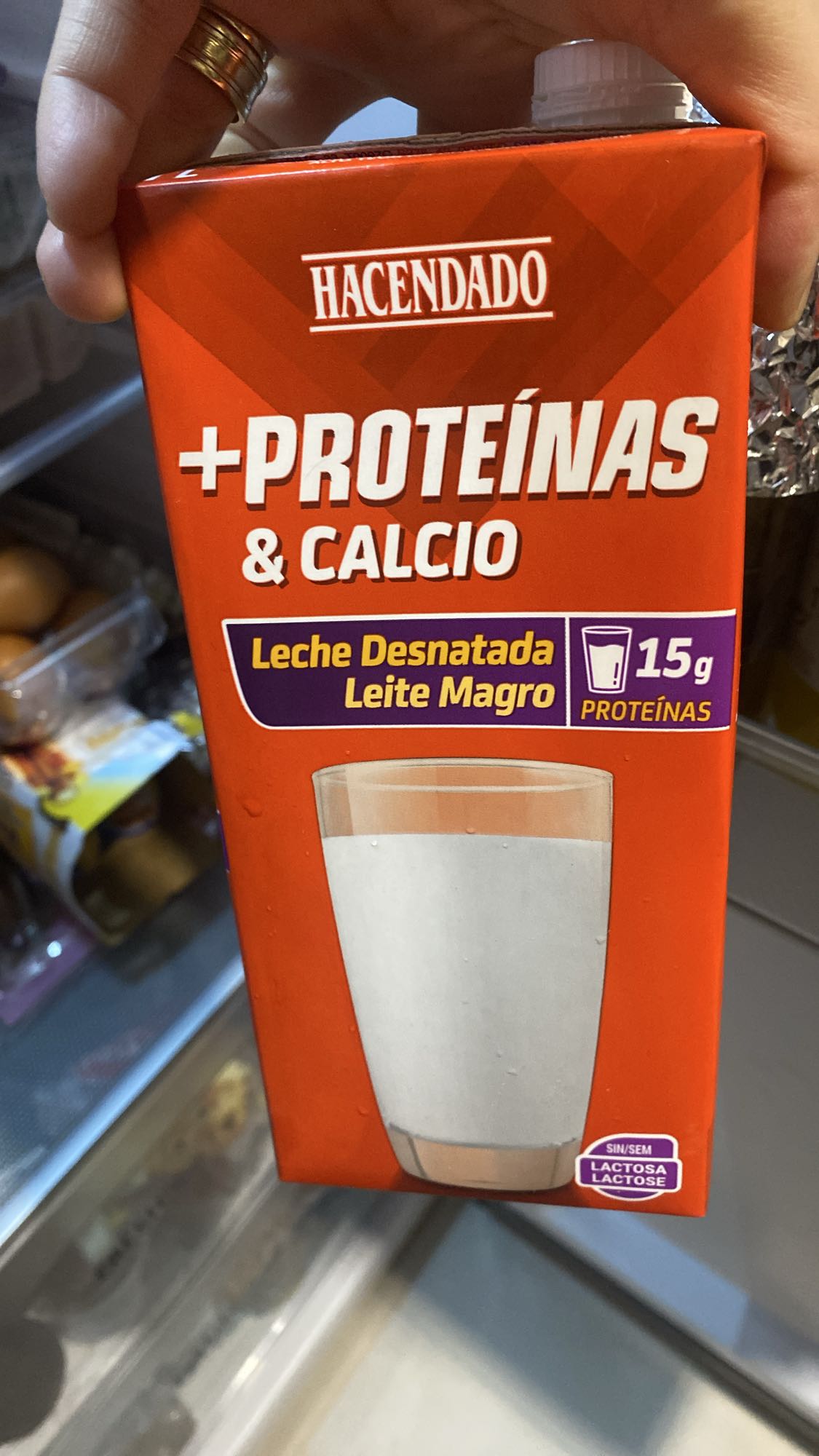 Lapte proteic Hacendado