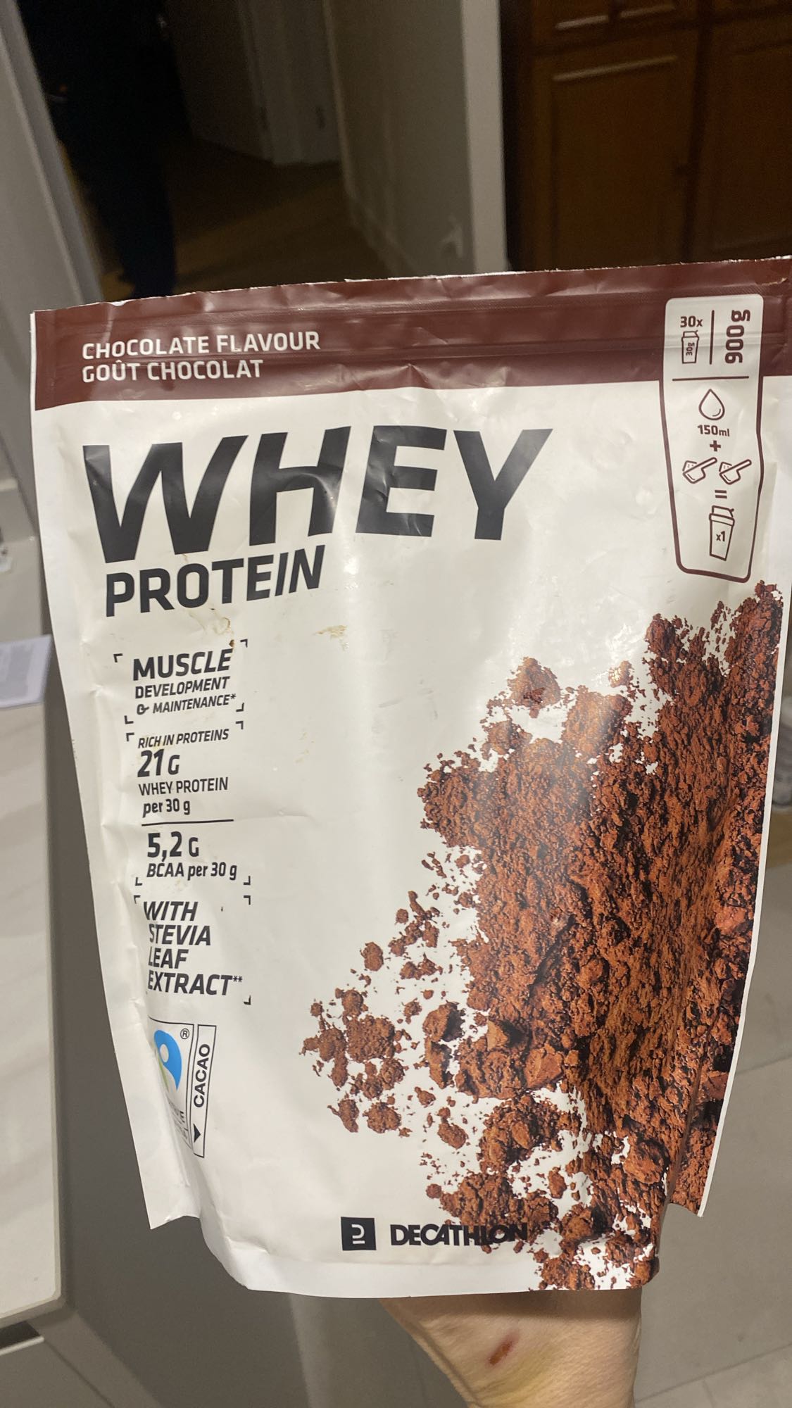 Proteina zer ciocolată