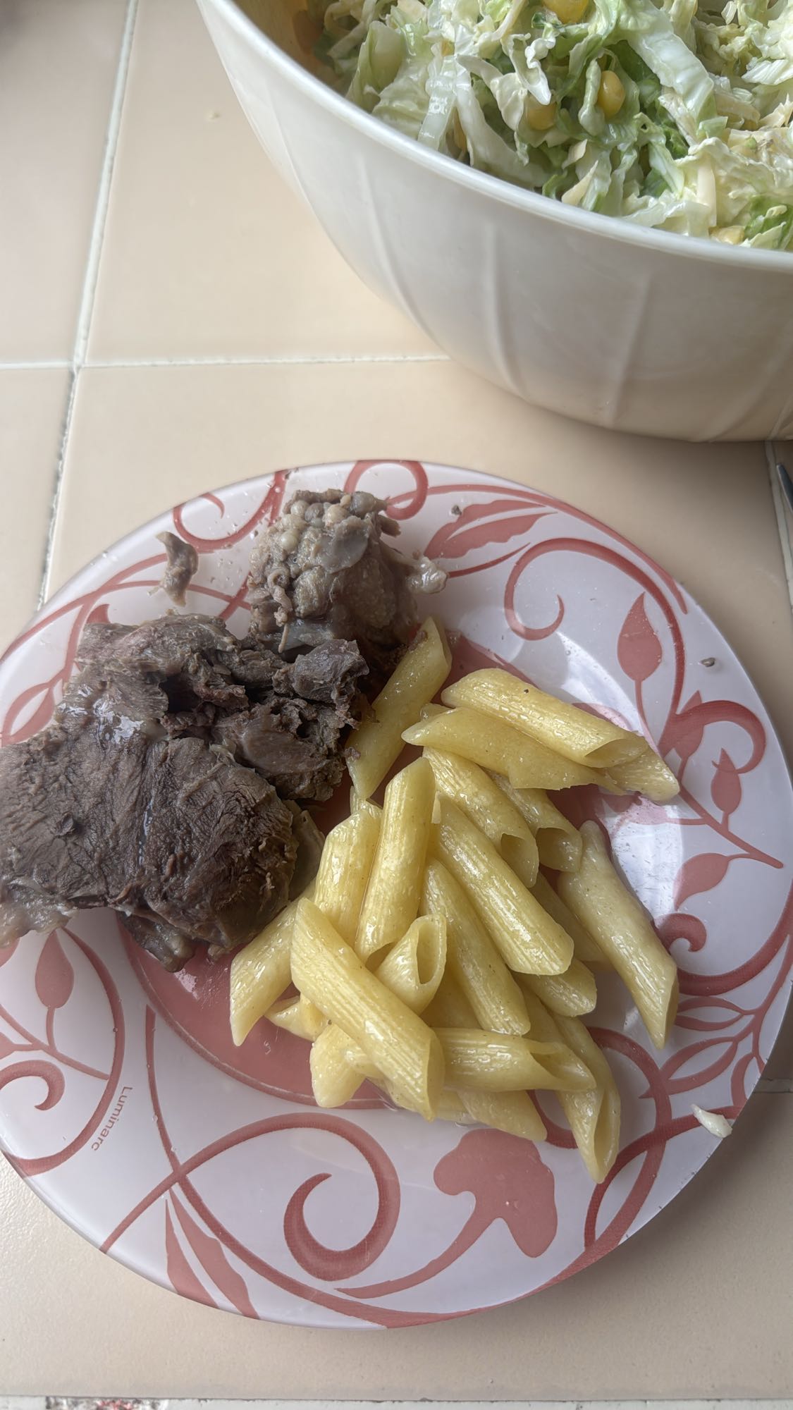 макароны с говядиной