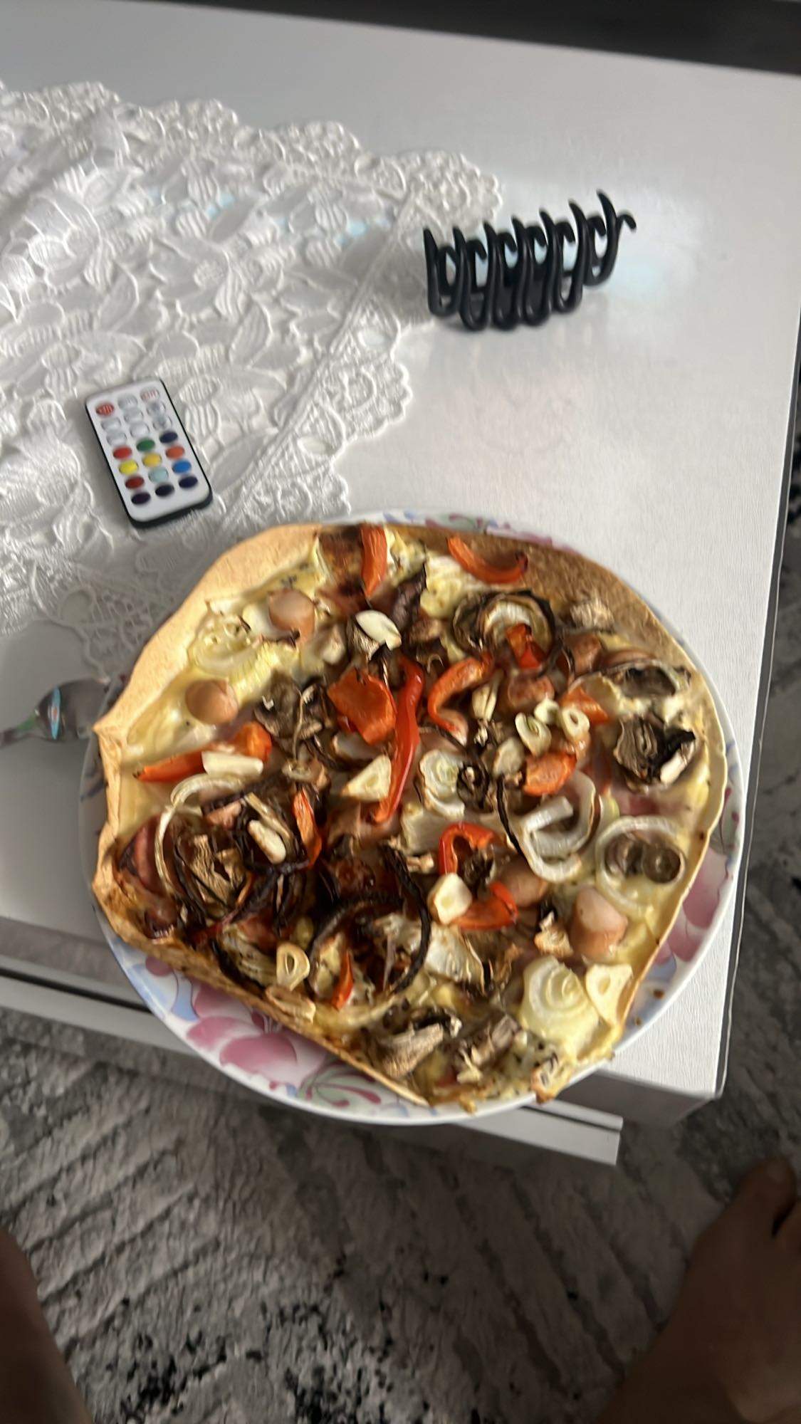 domowa pizza warzywna