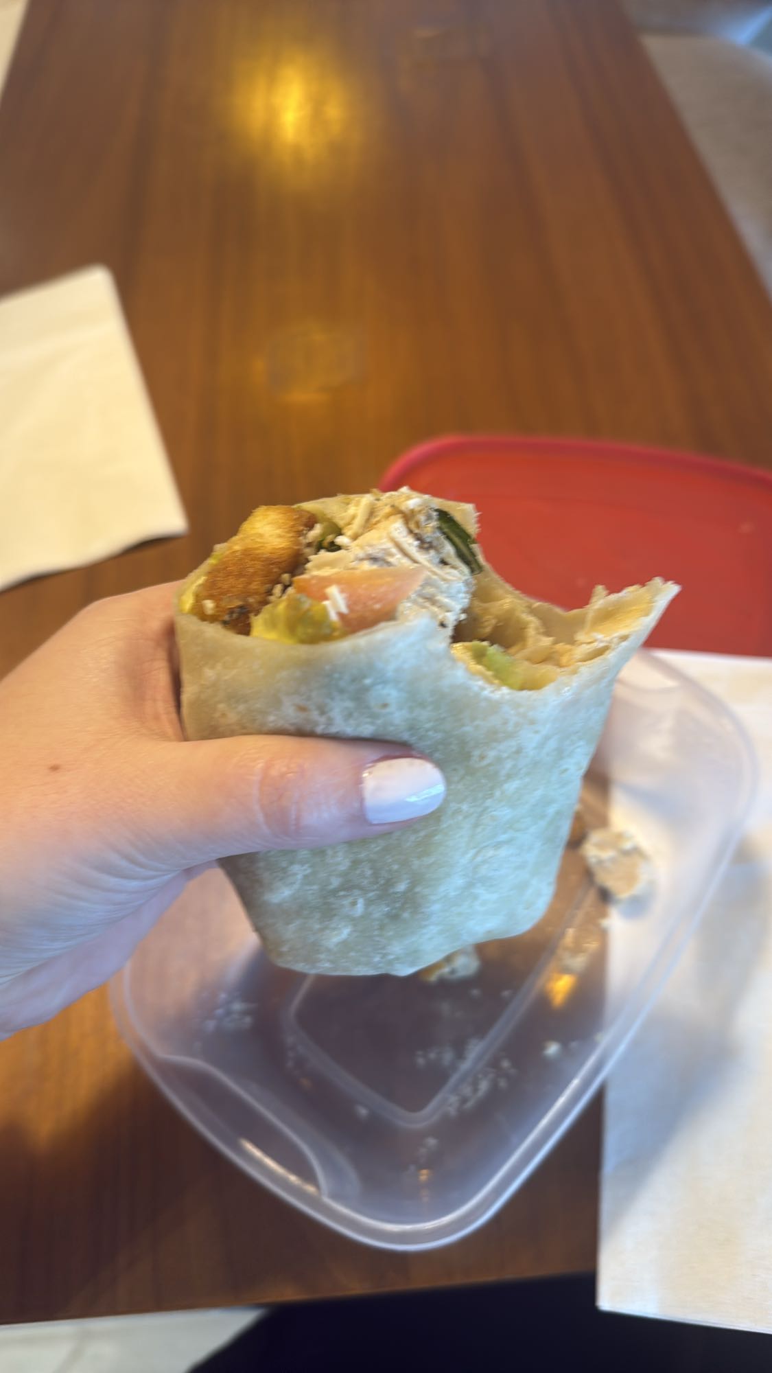 Chicken wrap