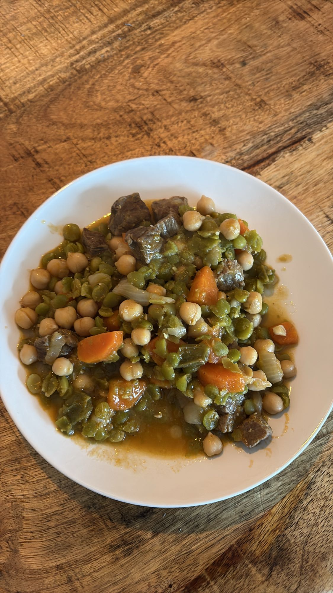 stoofpot met kikkererwten