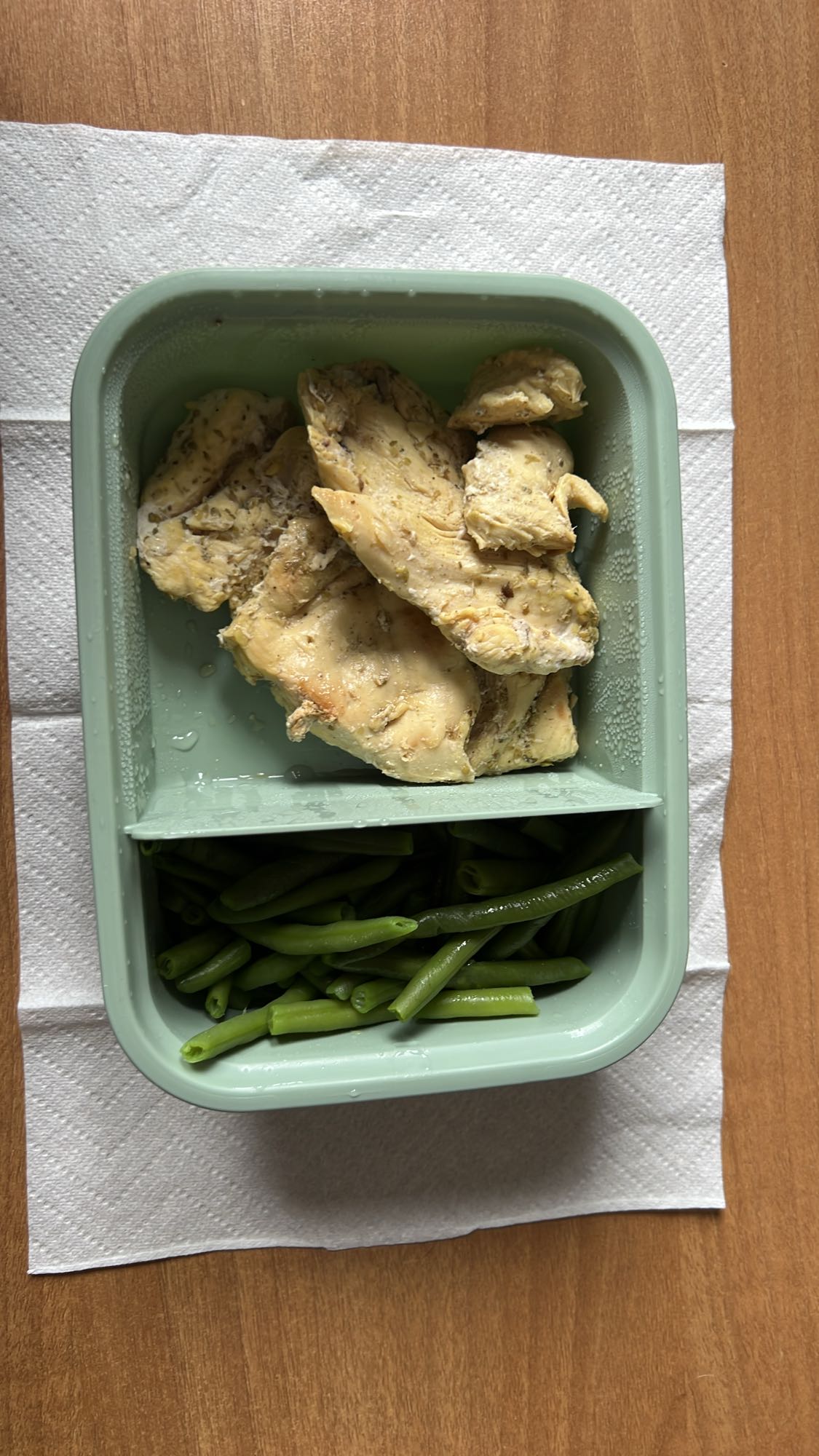 Tavuk ve Yeşil Fasulye