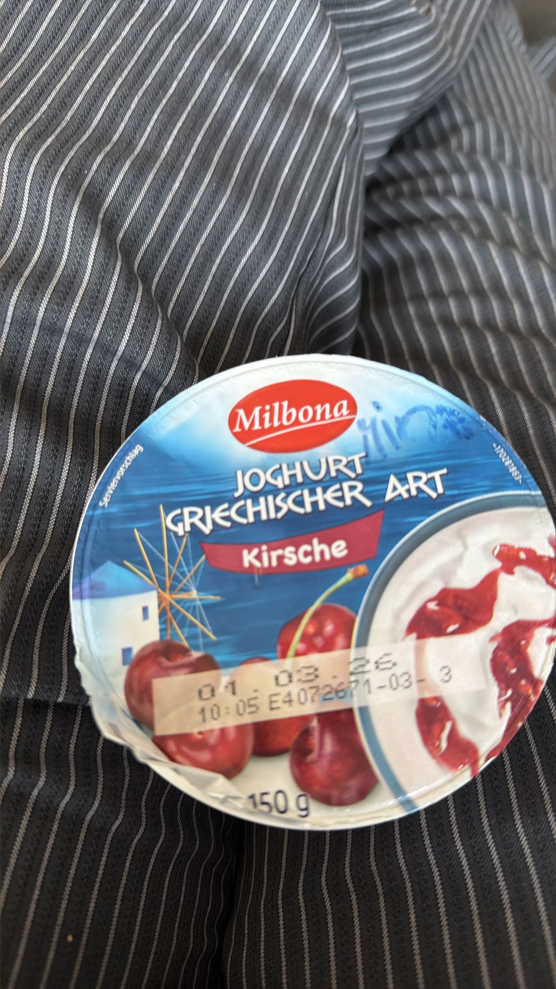 Griechischer Joghurt Kirsche