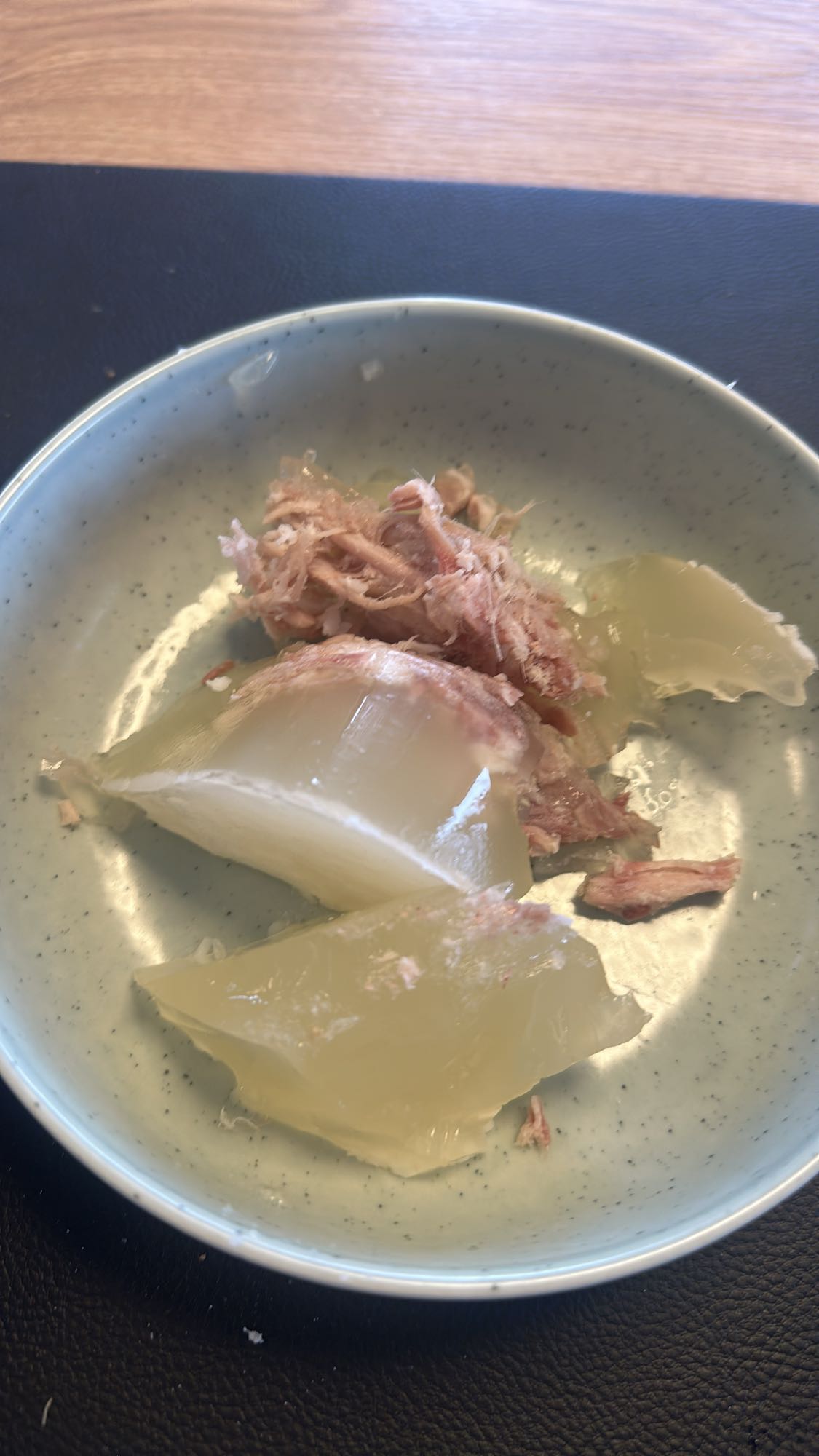 Meat jelly with pork