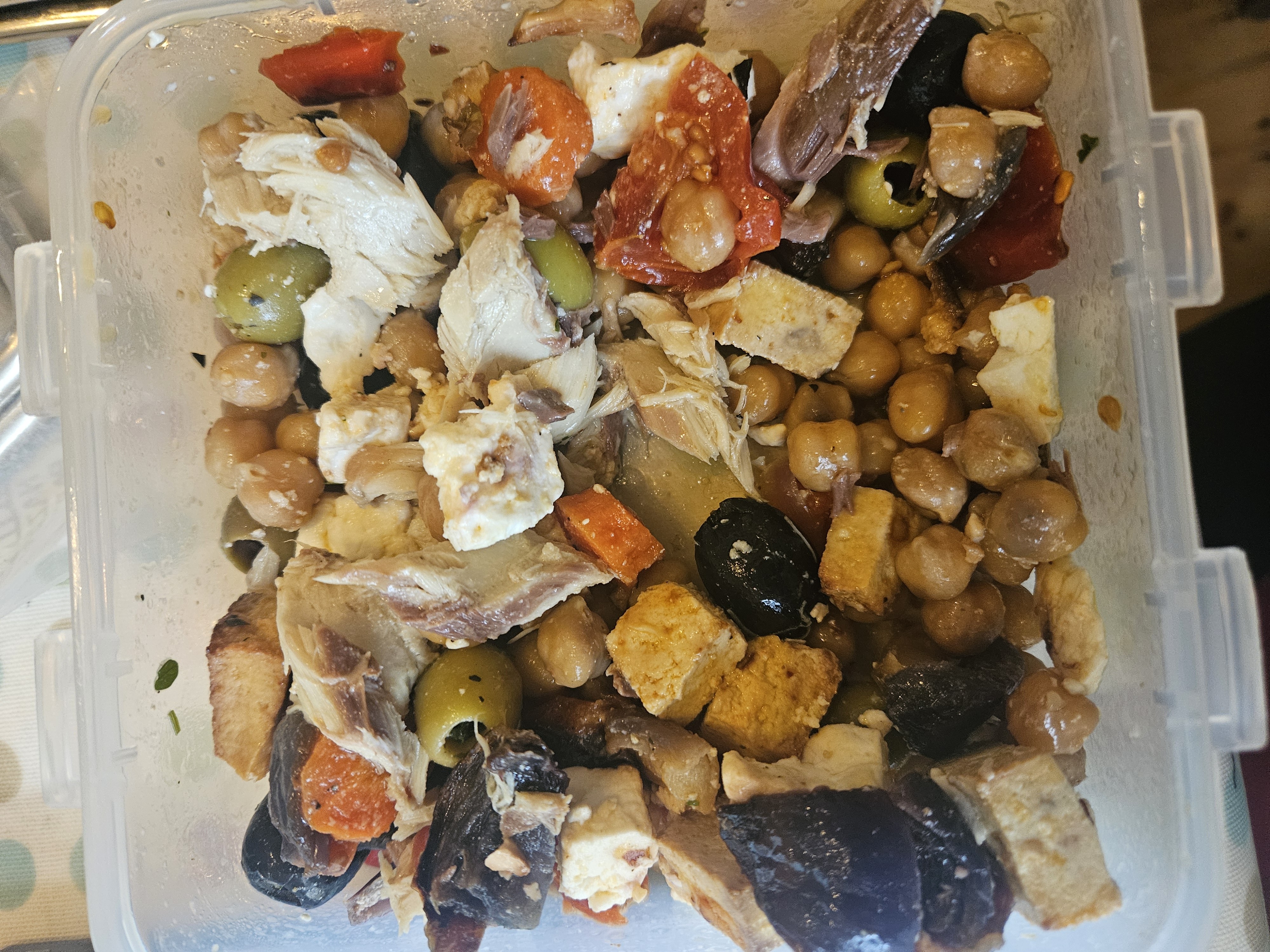 Mediterranean Chickpea Salad