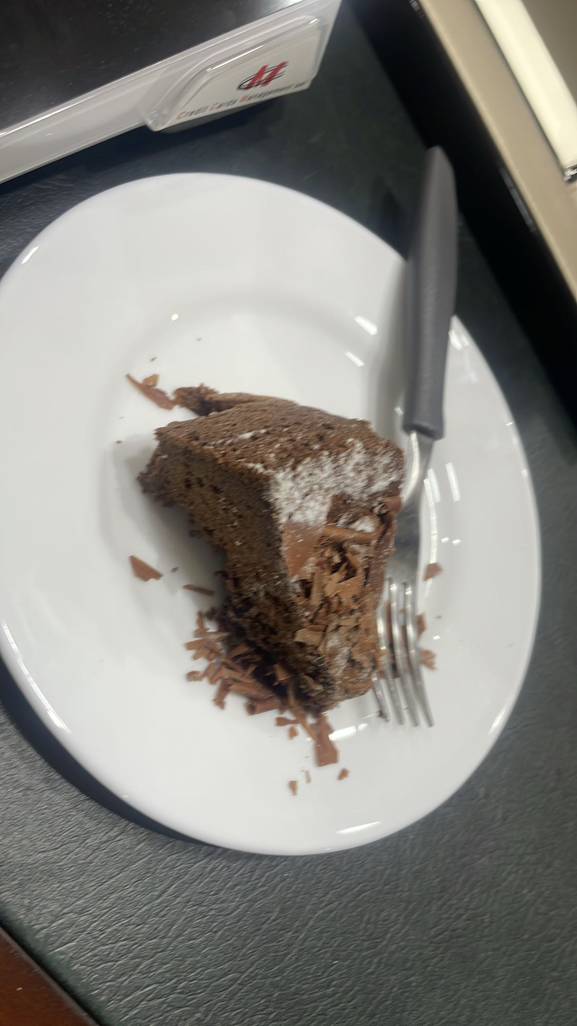 Chocolate Cake Slice