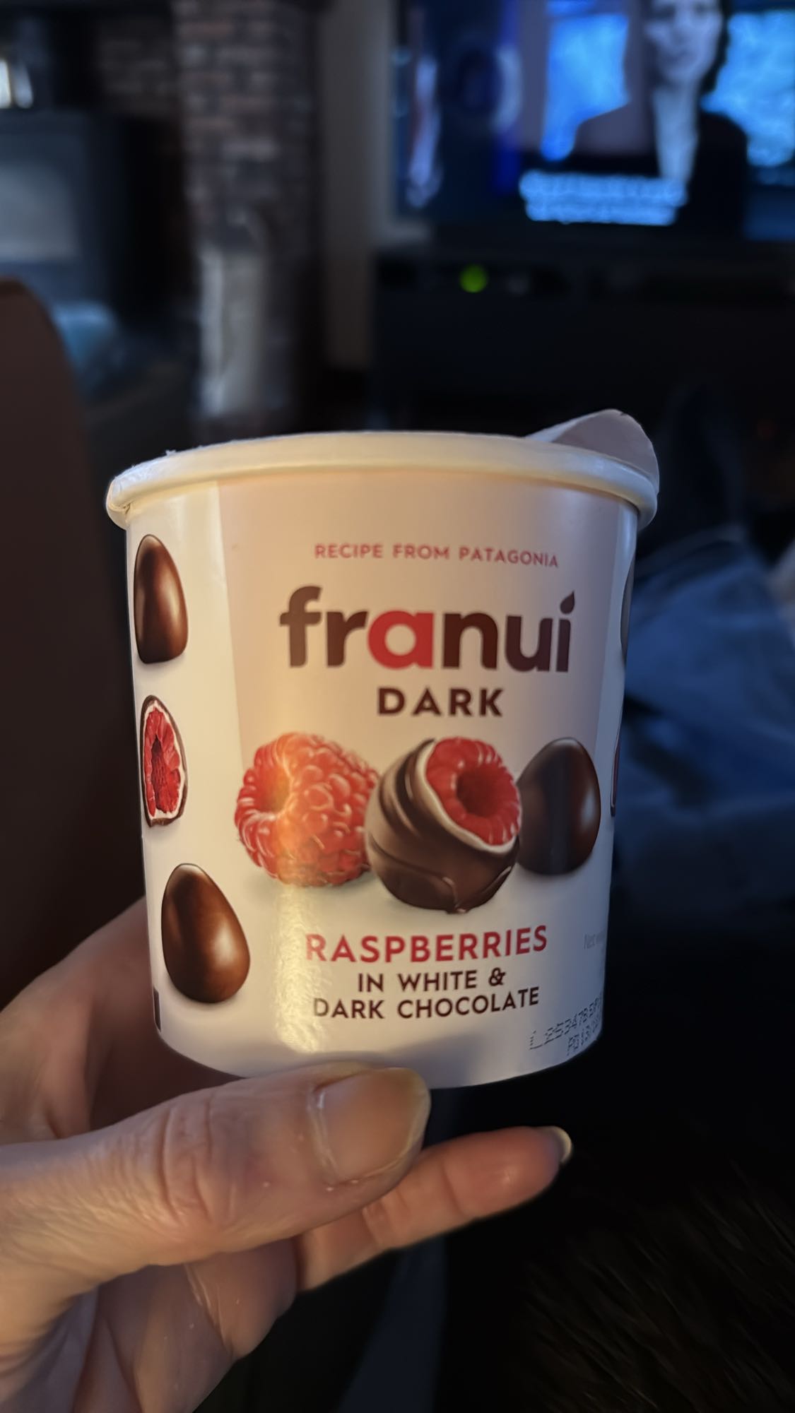 Frambozen in chocolade