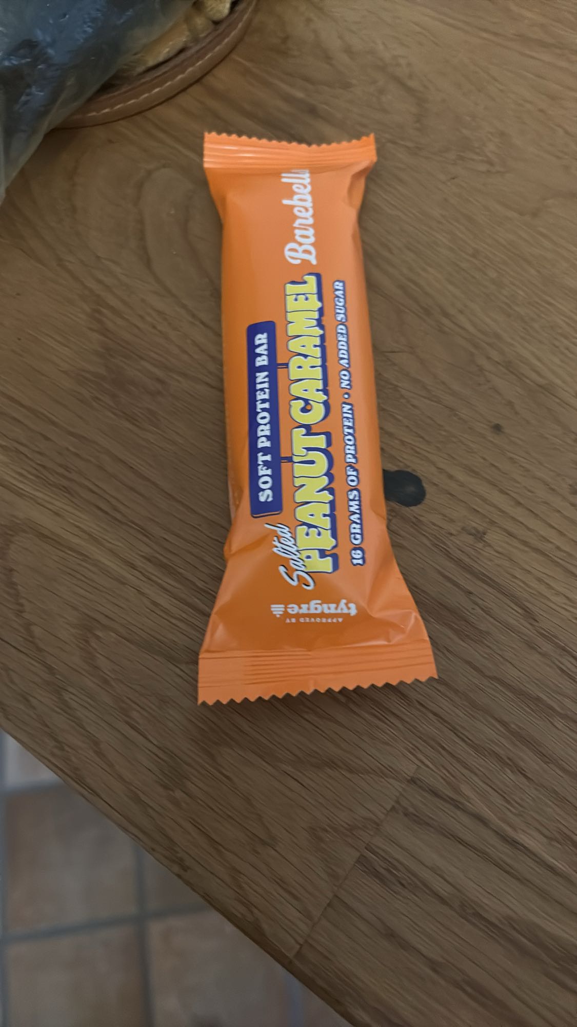 Salted Peanut Caramel Bar