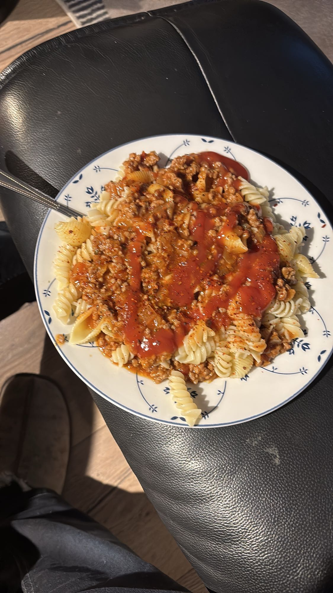 Pasta med kjøttsaus