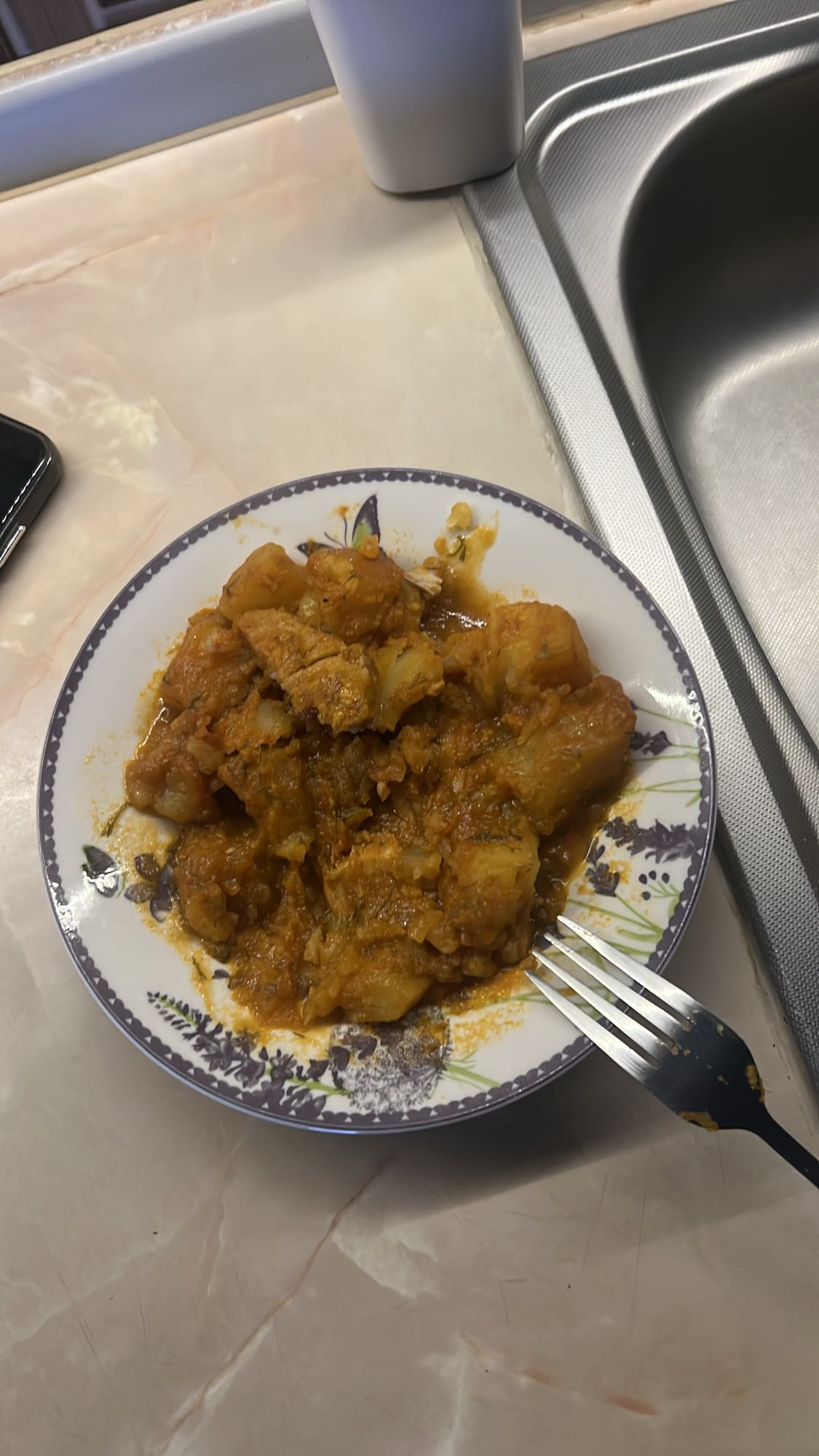 Tocană de cartofi cu carne