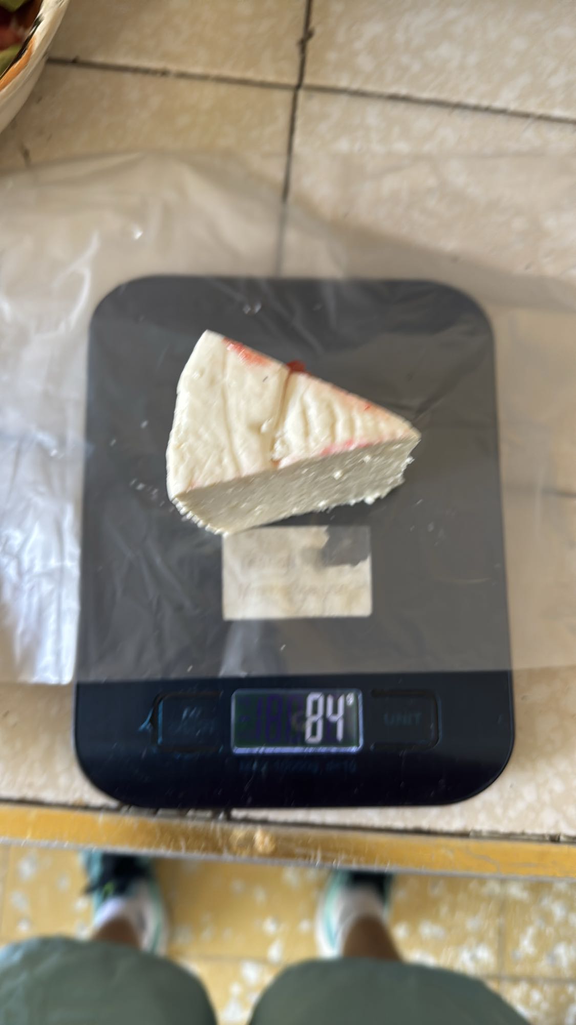 Queso fresco porción
