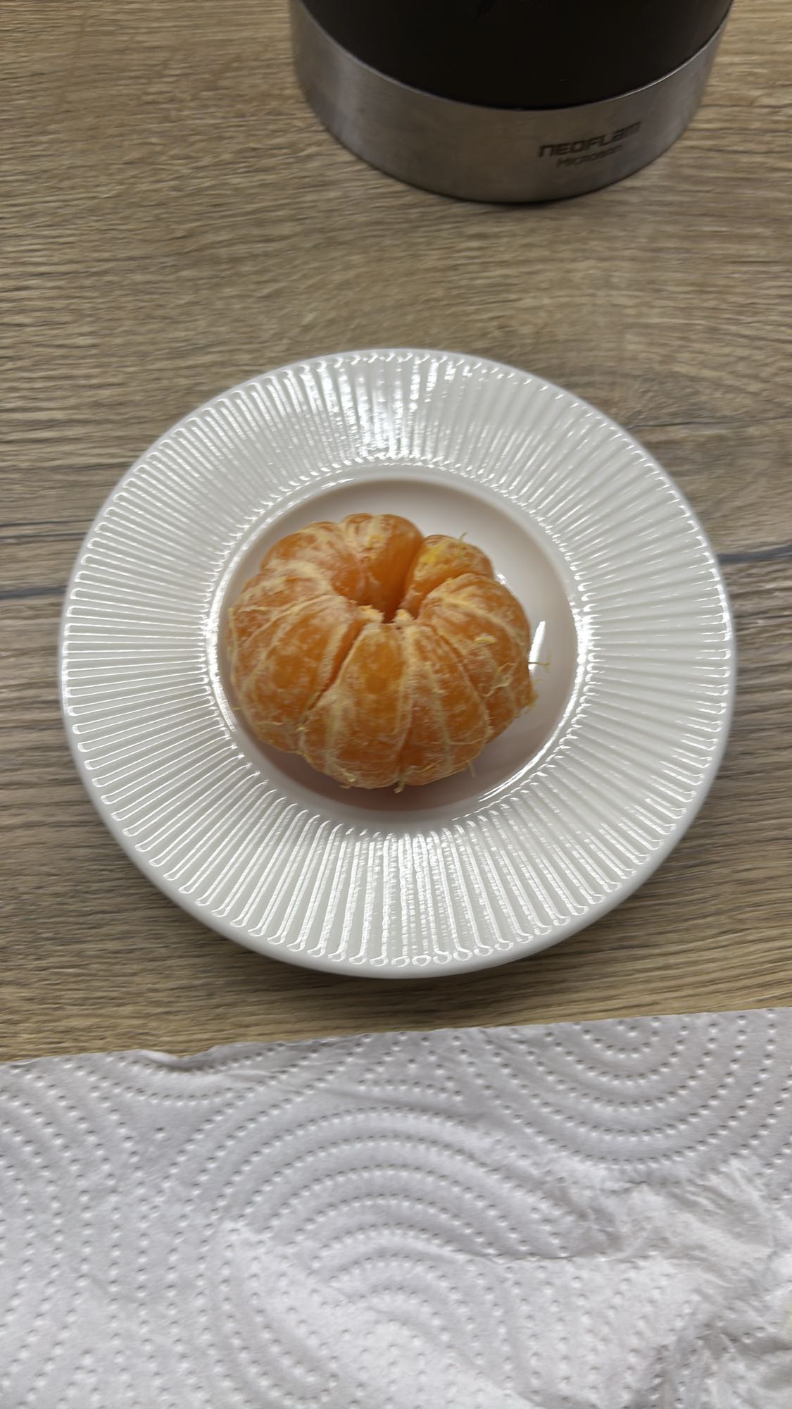 Mandarină decojită