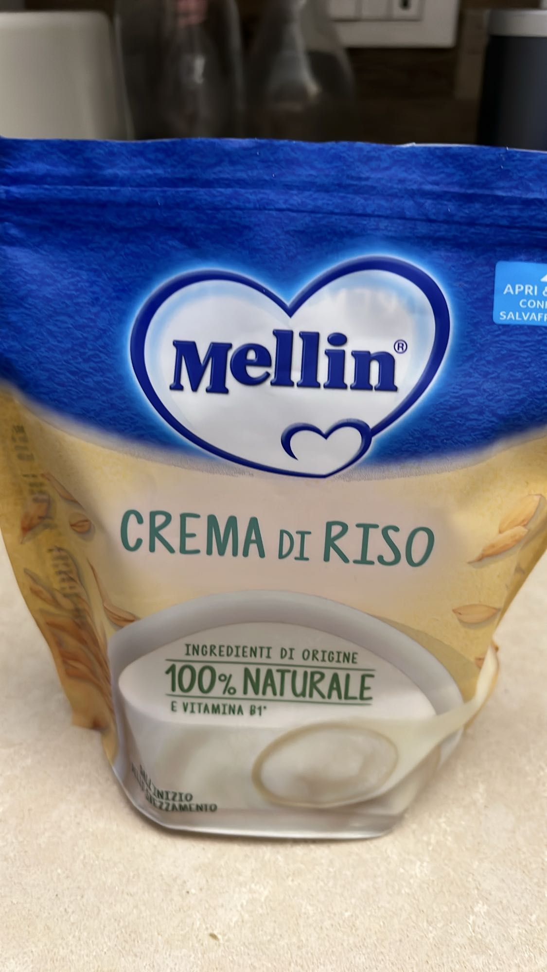 Crema di riso Mellin