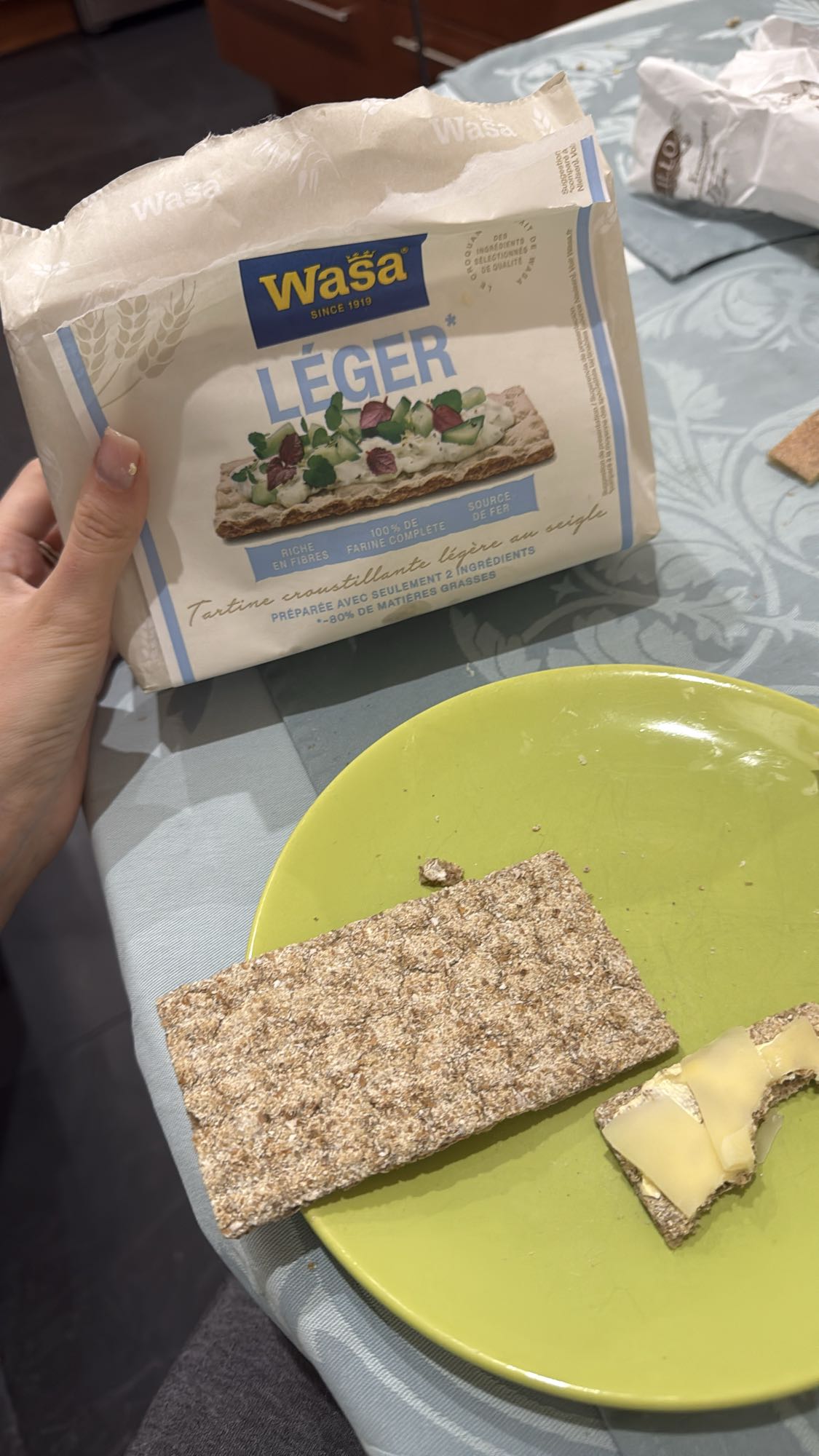 Tartine croustillante au fromage