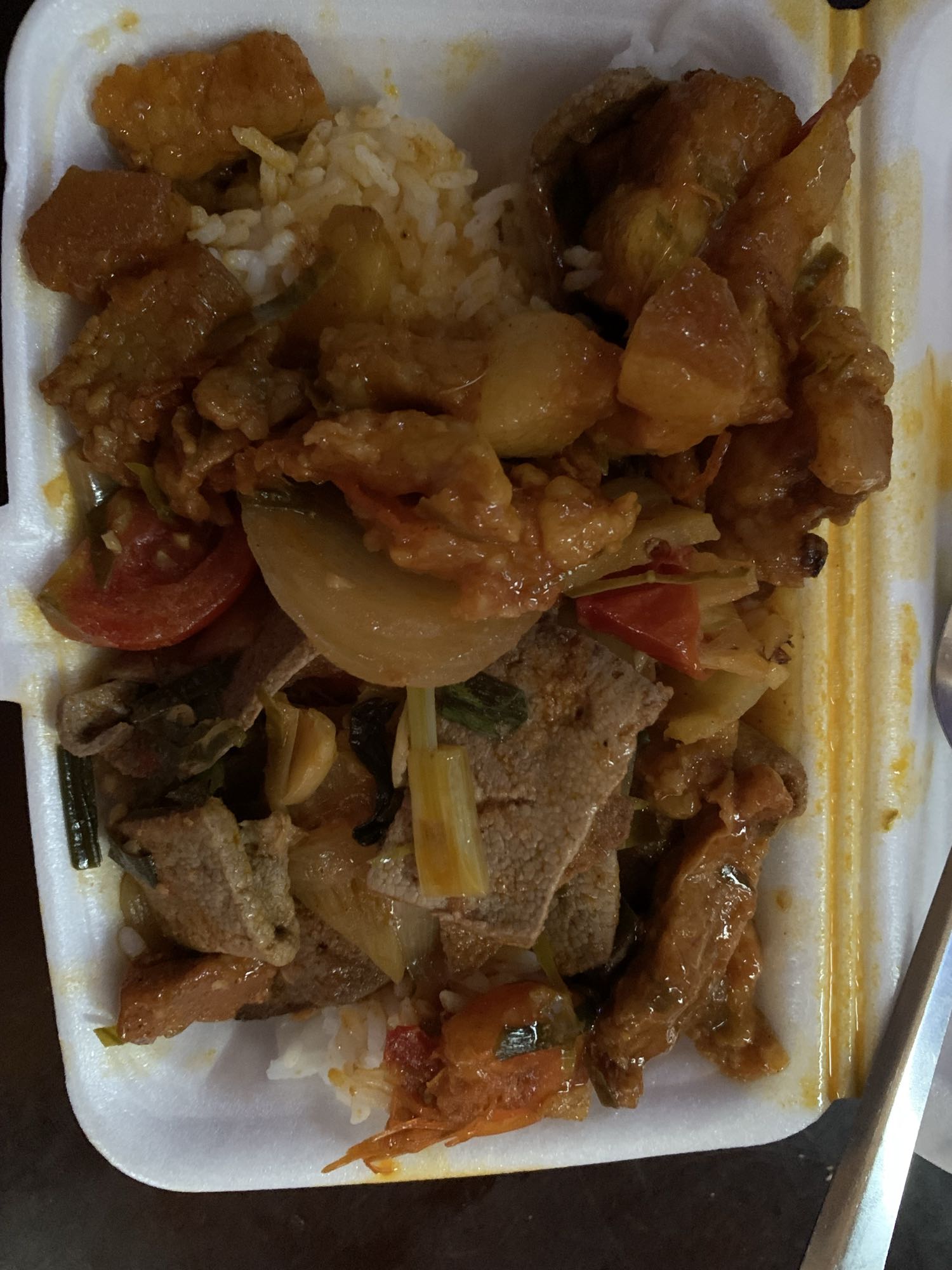 Mixed Thai Rice Plate