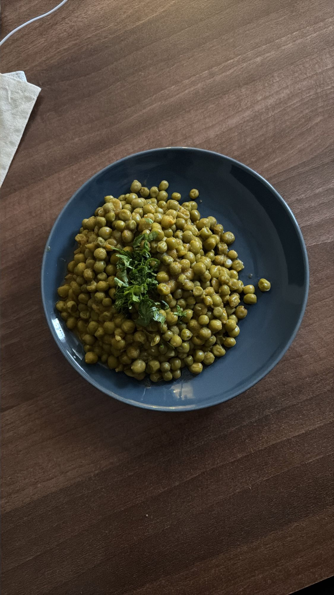 Mazare verde cu patrunjel