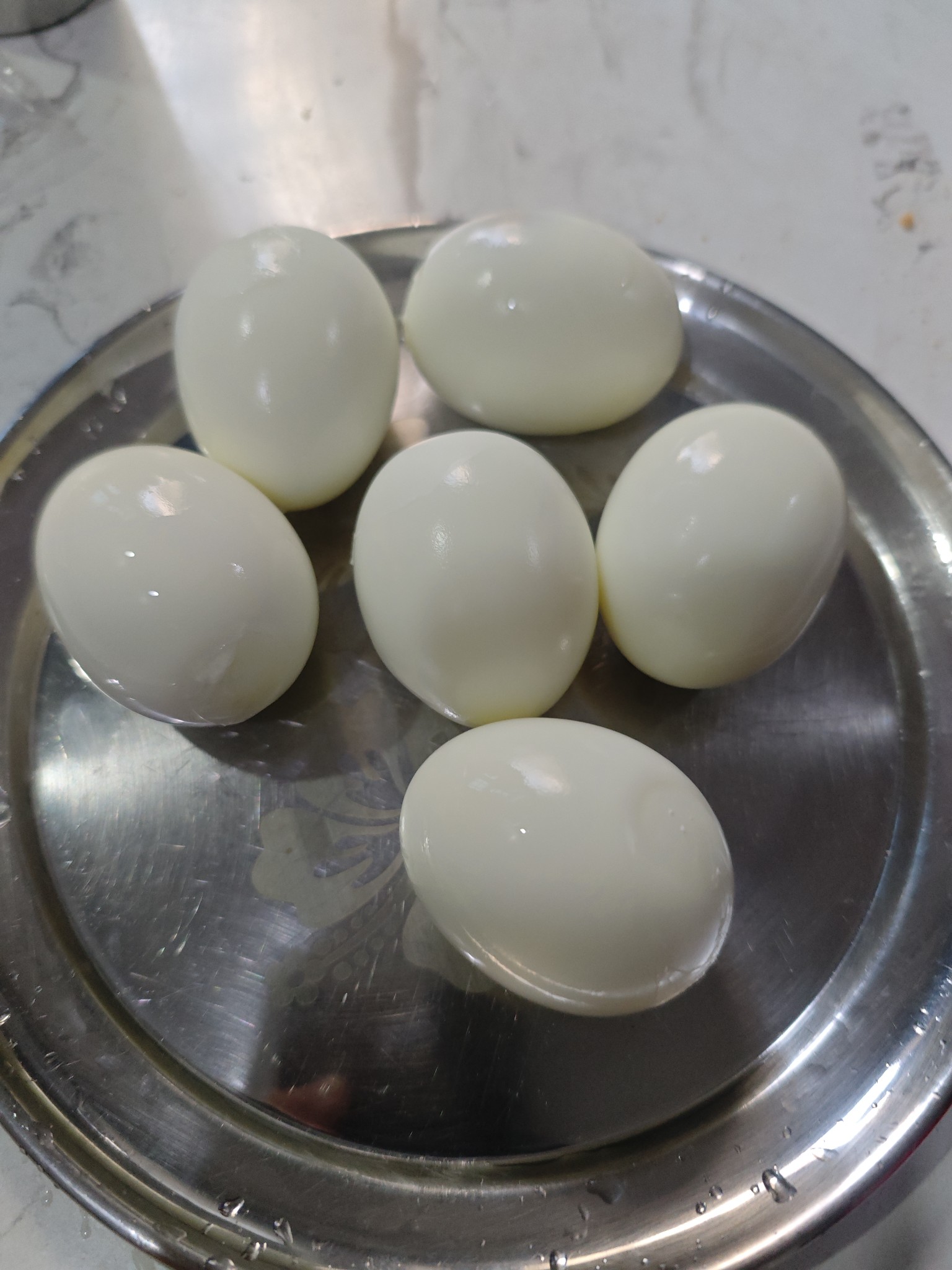 Boiled Eggs Plate