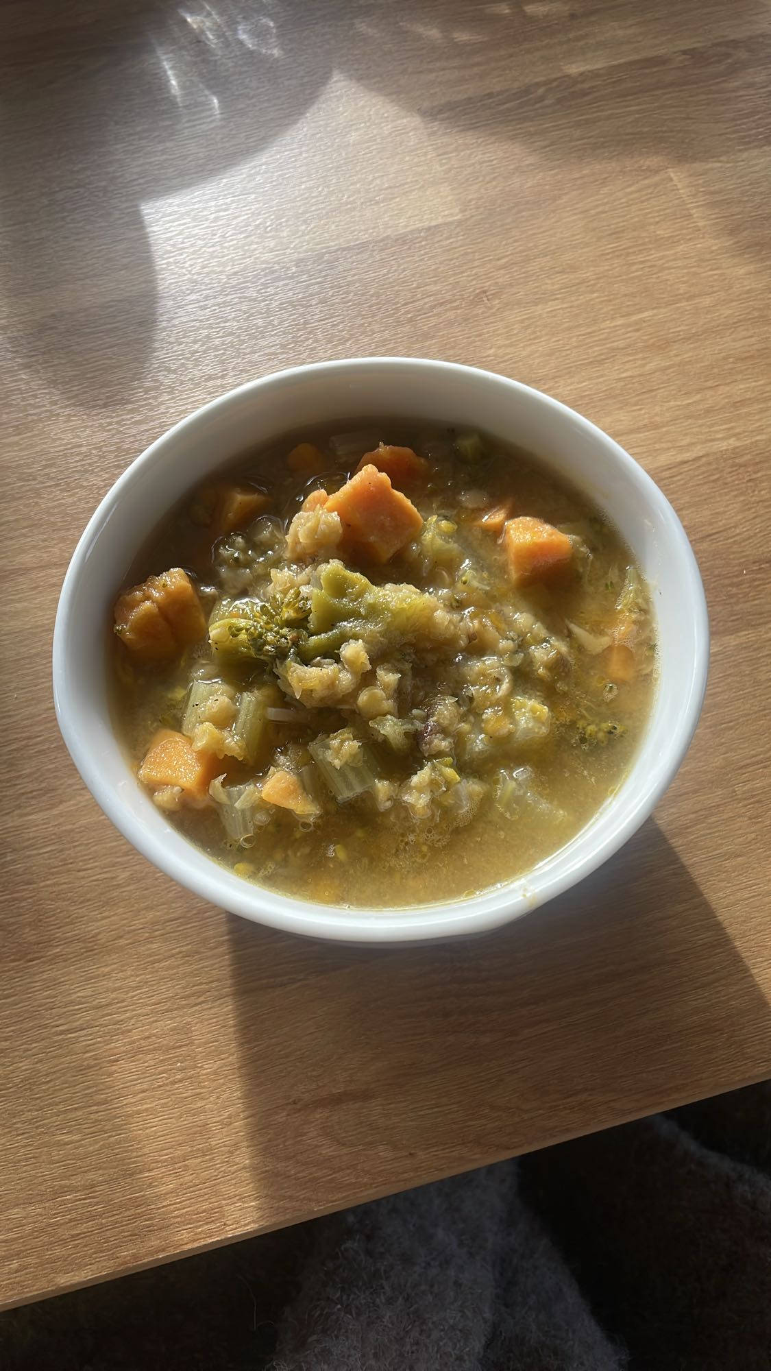 zupa warzywna z soczewicą