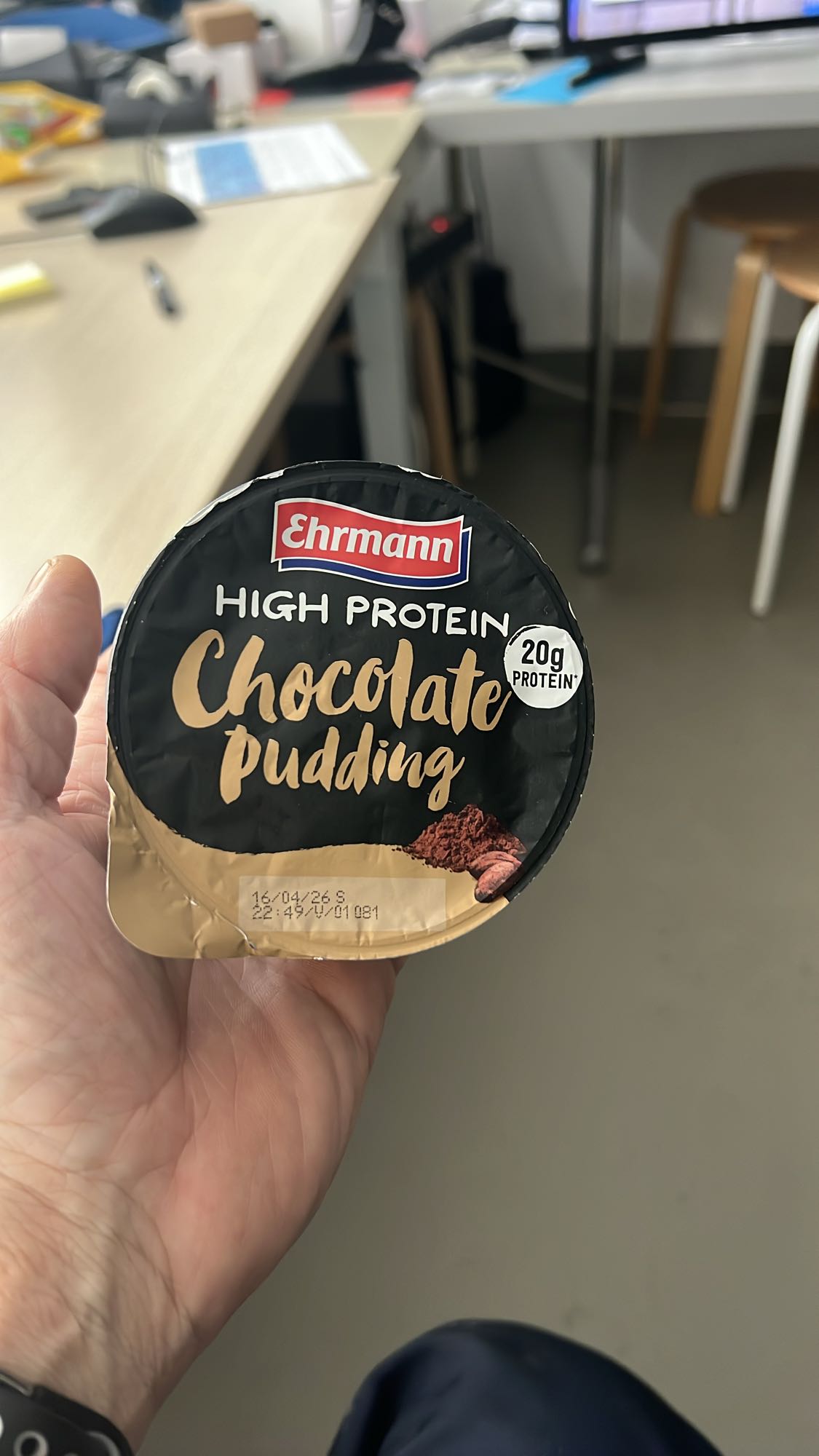 Czekoladowy pudding proteinowy