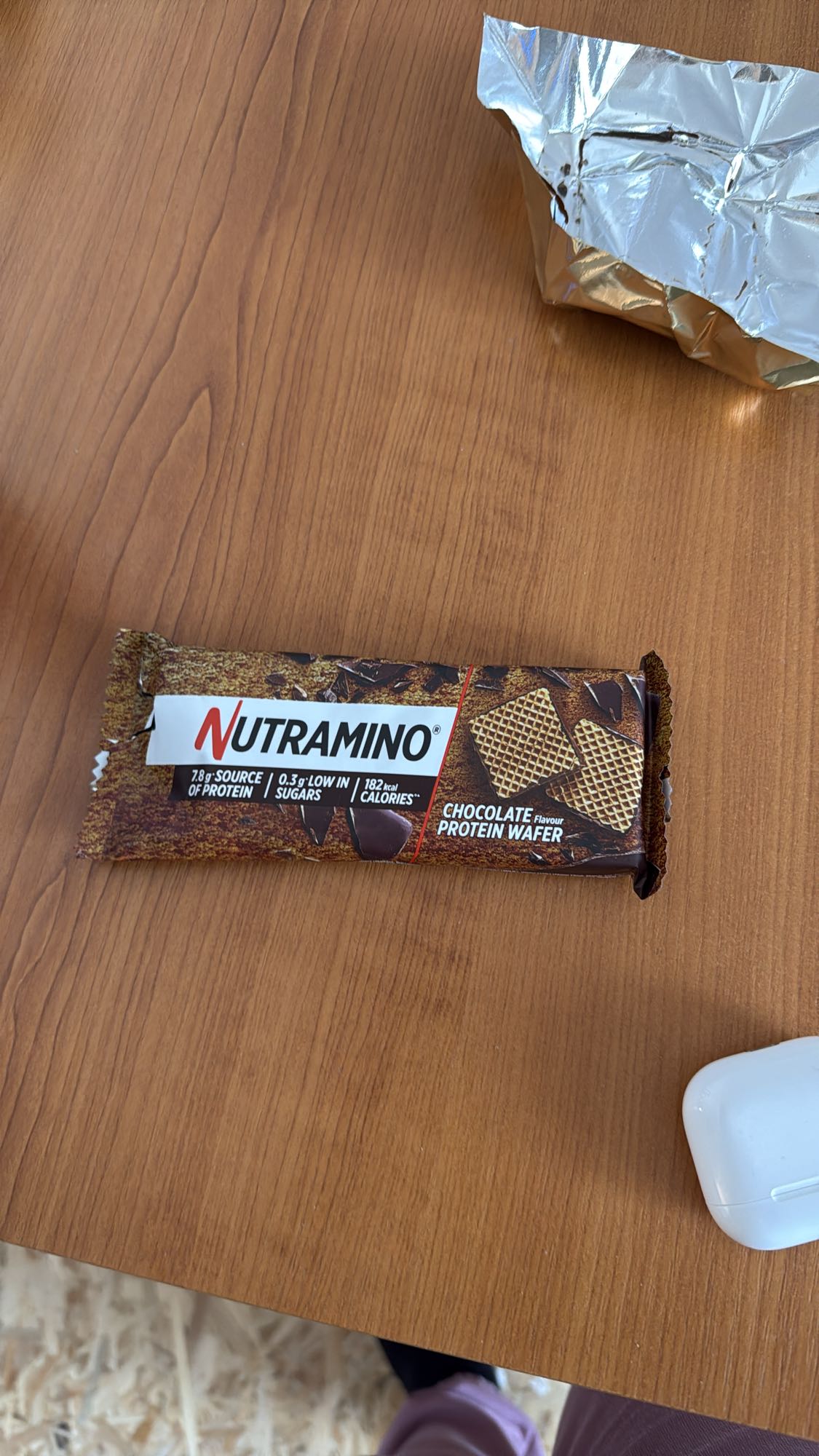 Napolitană proteică ciocolată