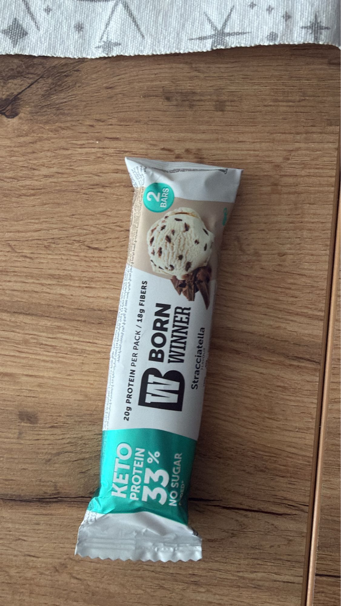 Baton proteic Stracciatella