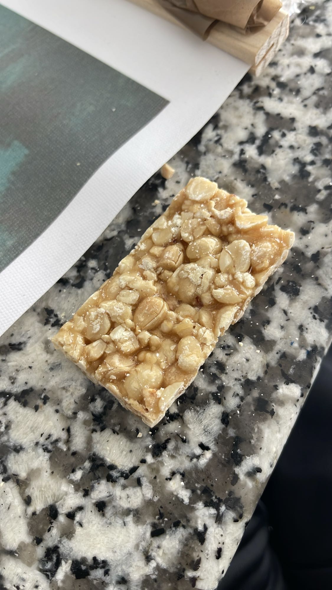 Barre arachide sucrée