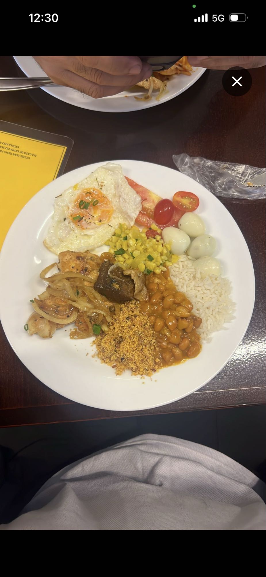 Prato brasileiro variado