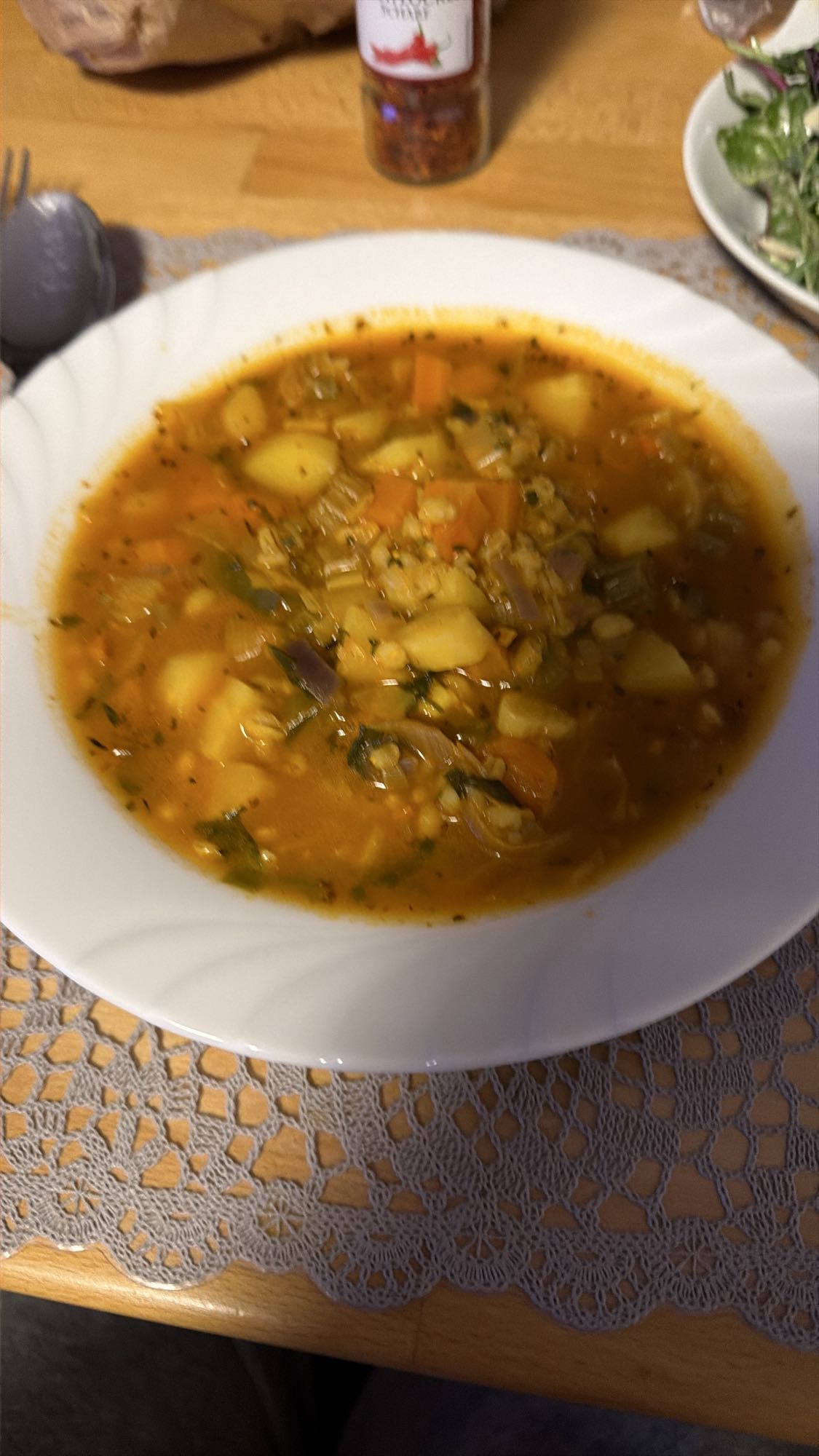 Gemüsesuppe