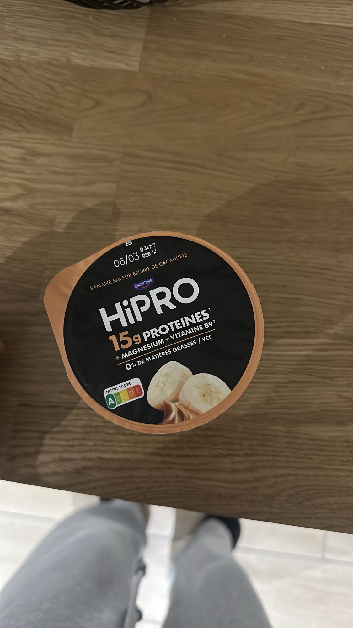 HiPRO banane beurre cacahuète