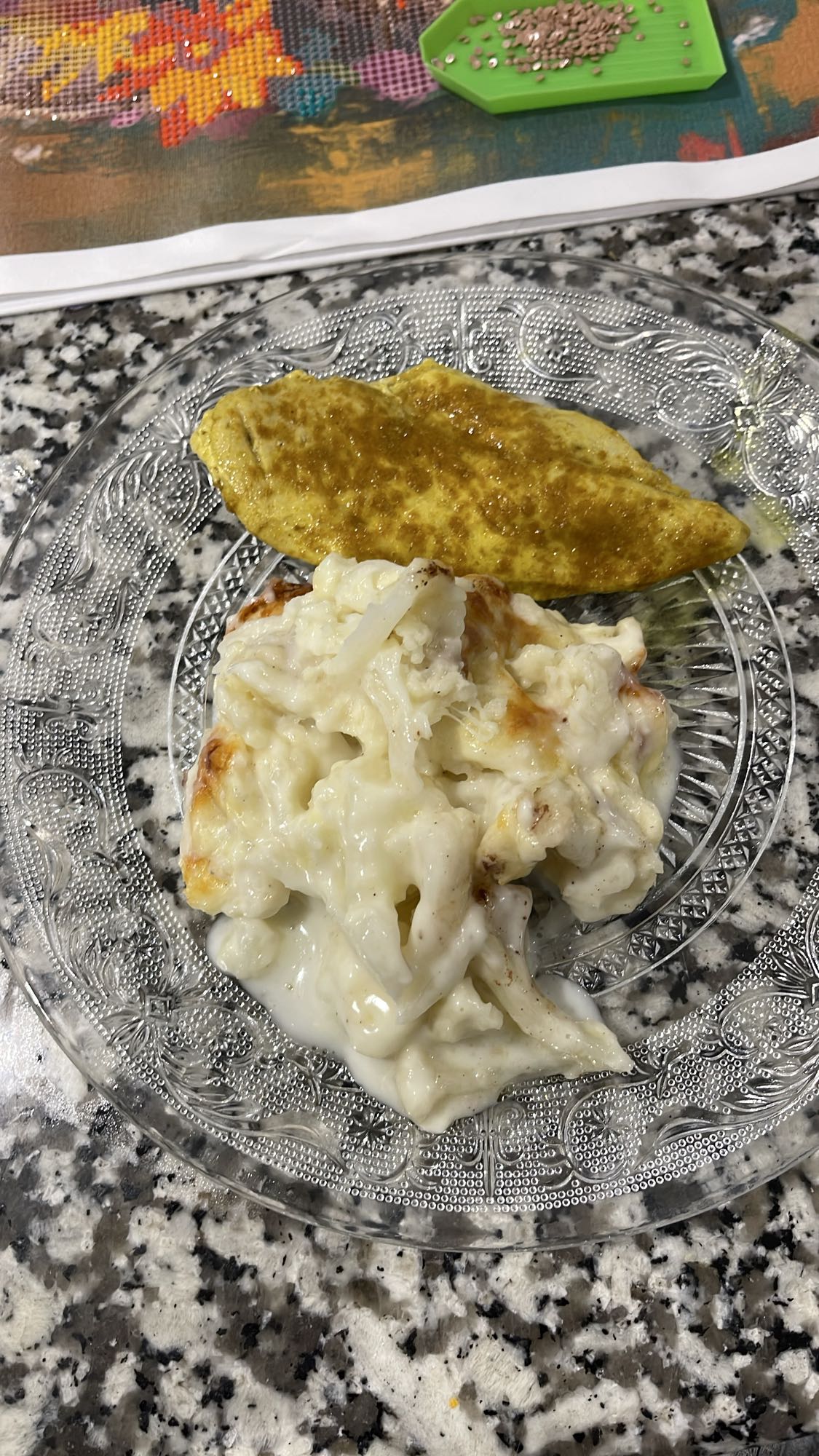 Poulet et gratin de chou-fleur