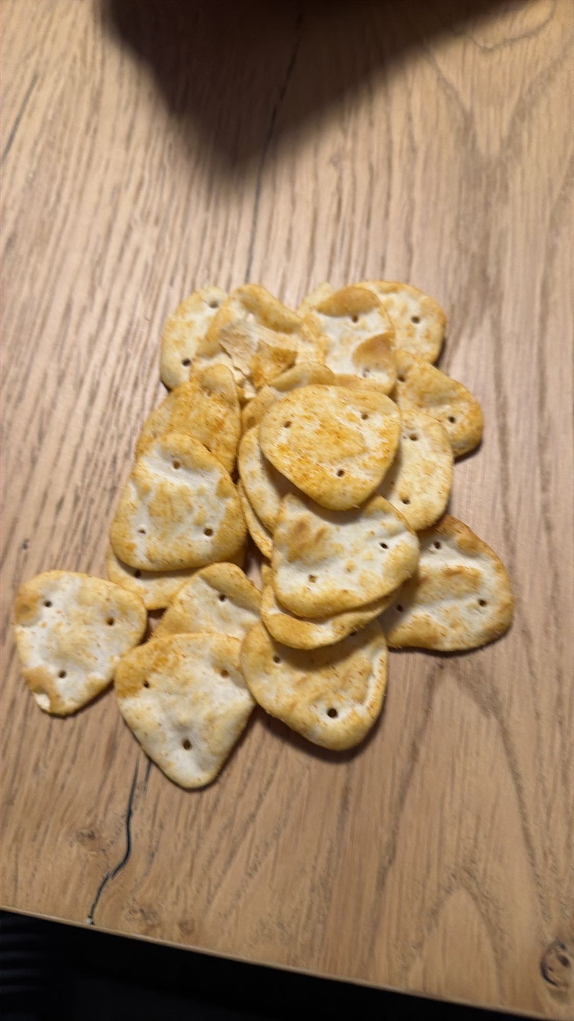 Hartvormige crackers