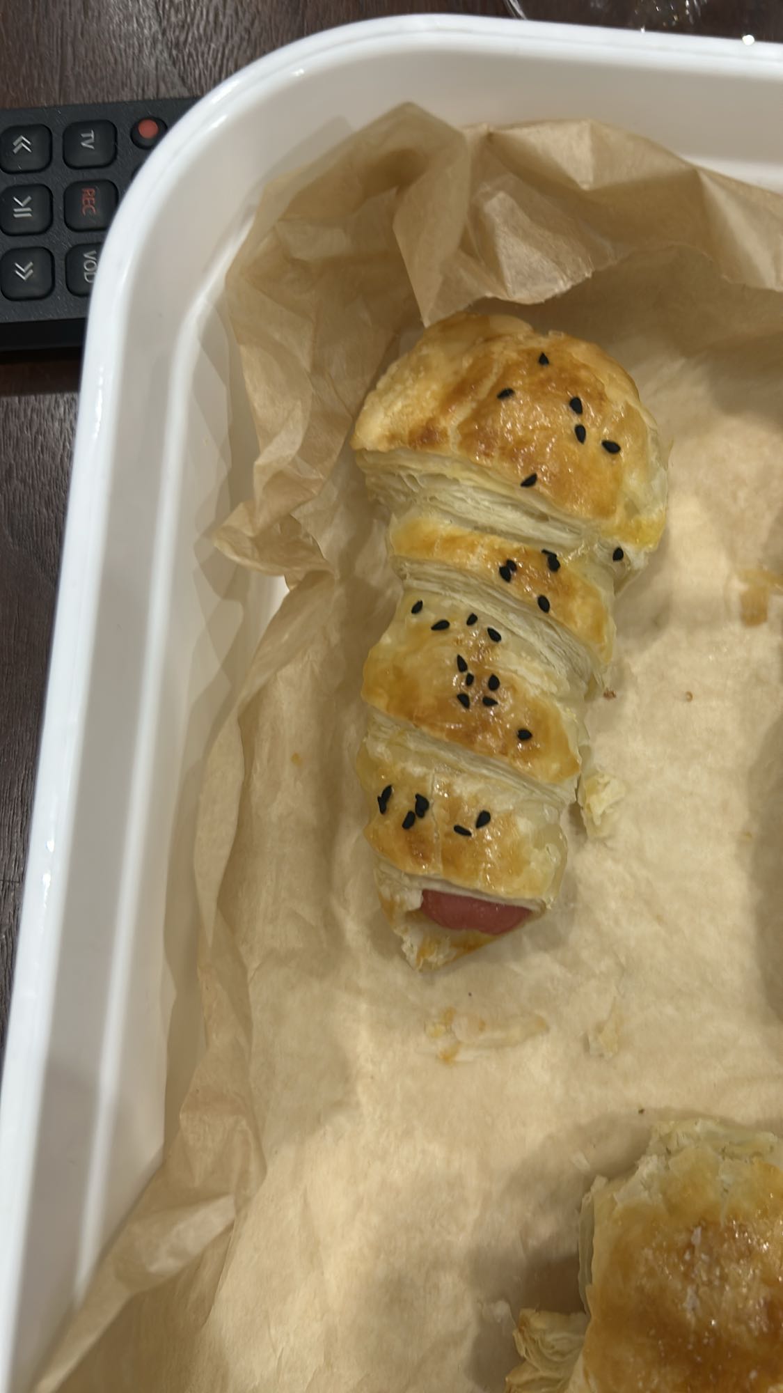 Сосиска в слоёном тесте