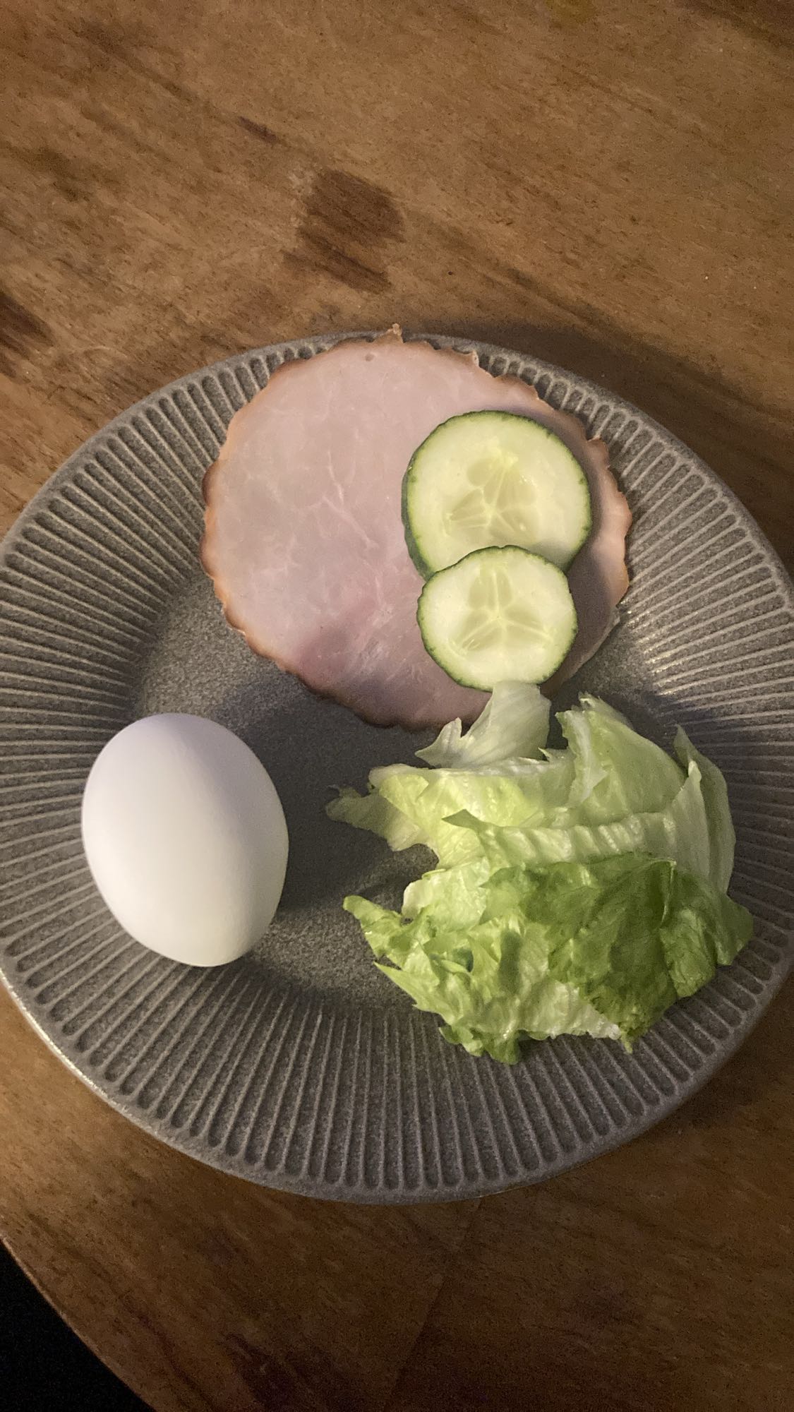 Ägg, skinka & grönsaker