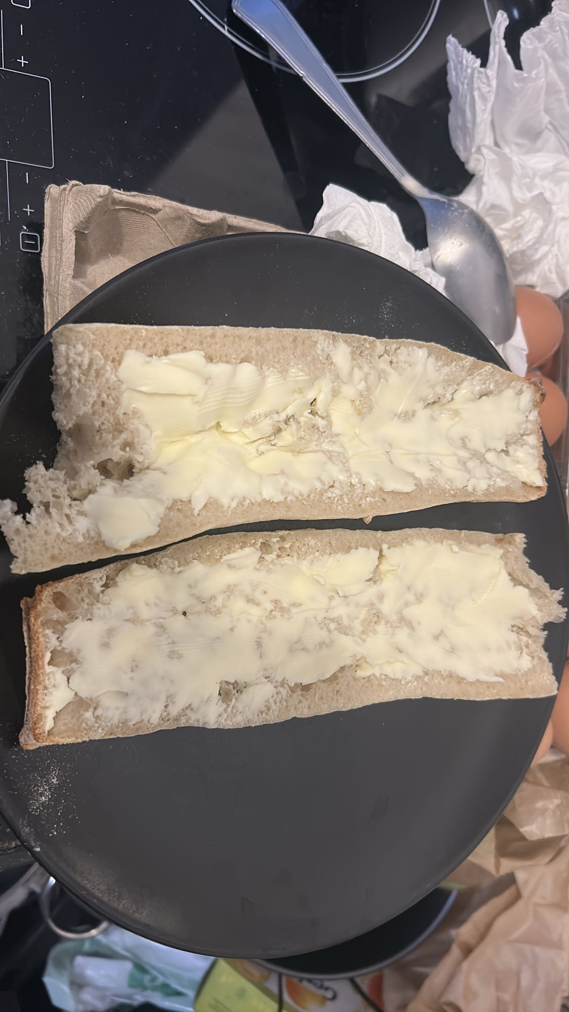 Baguette au beurre