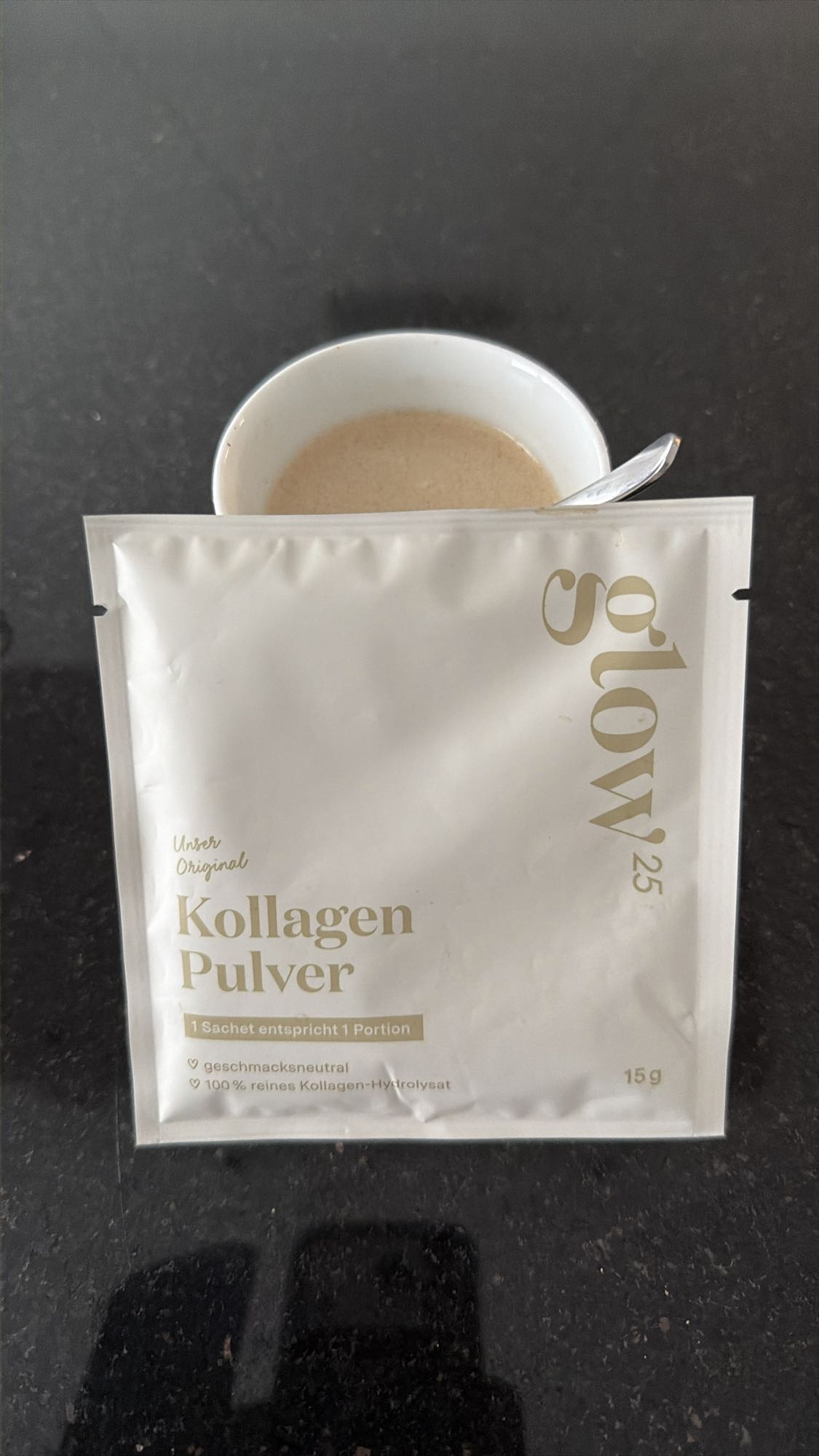 Kollagen Pulver Getränk