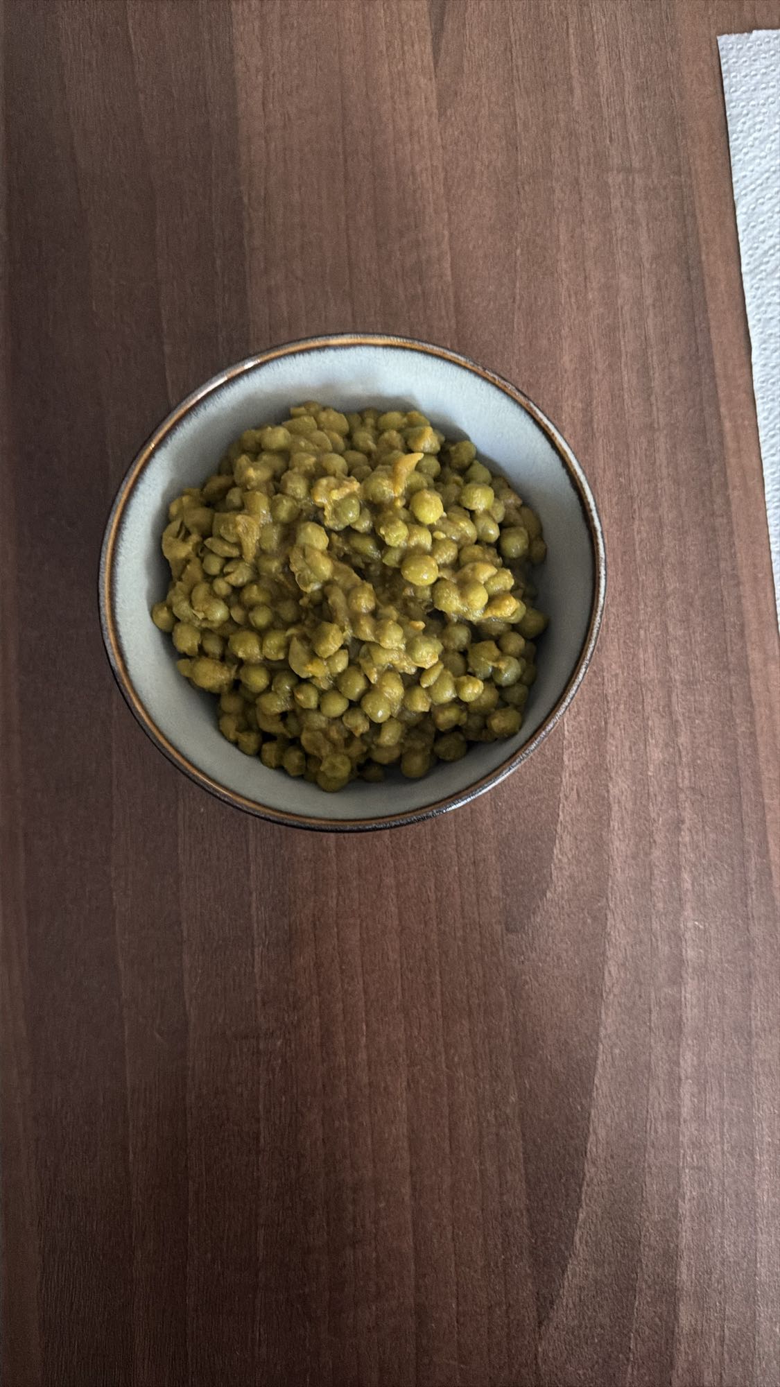 Mâncare de linte verde