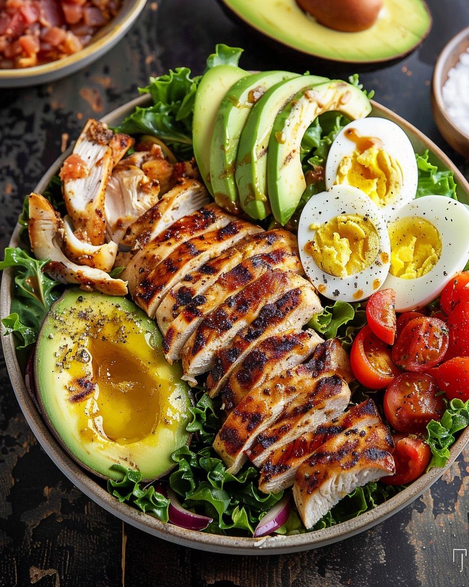 Grilled Chicken Avocado Salad