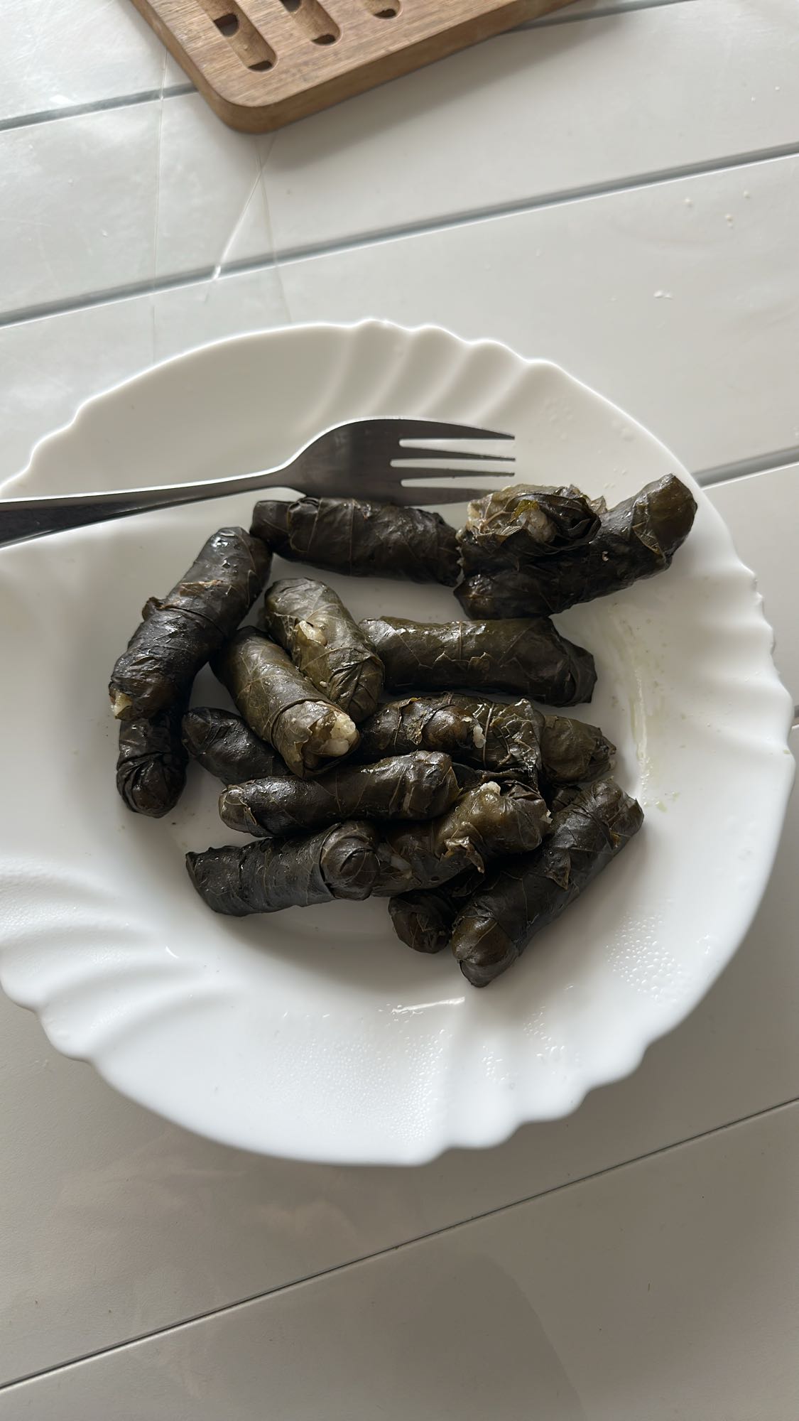 Stuffed grape leaves