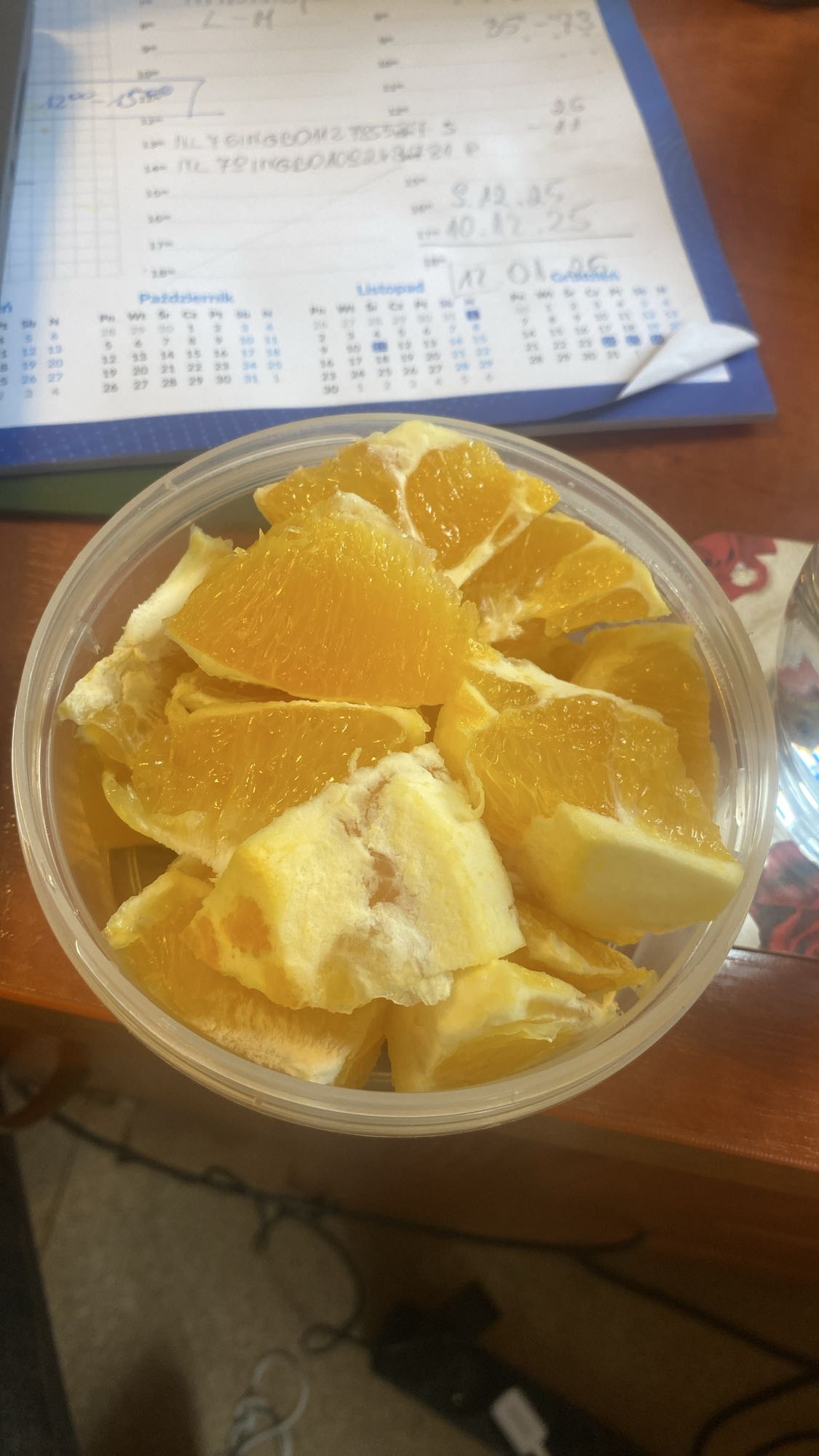 Pokrojona pomarańcza