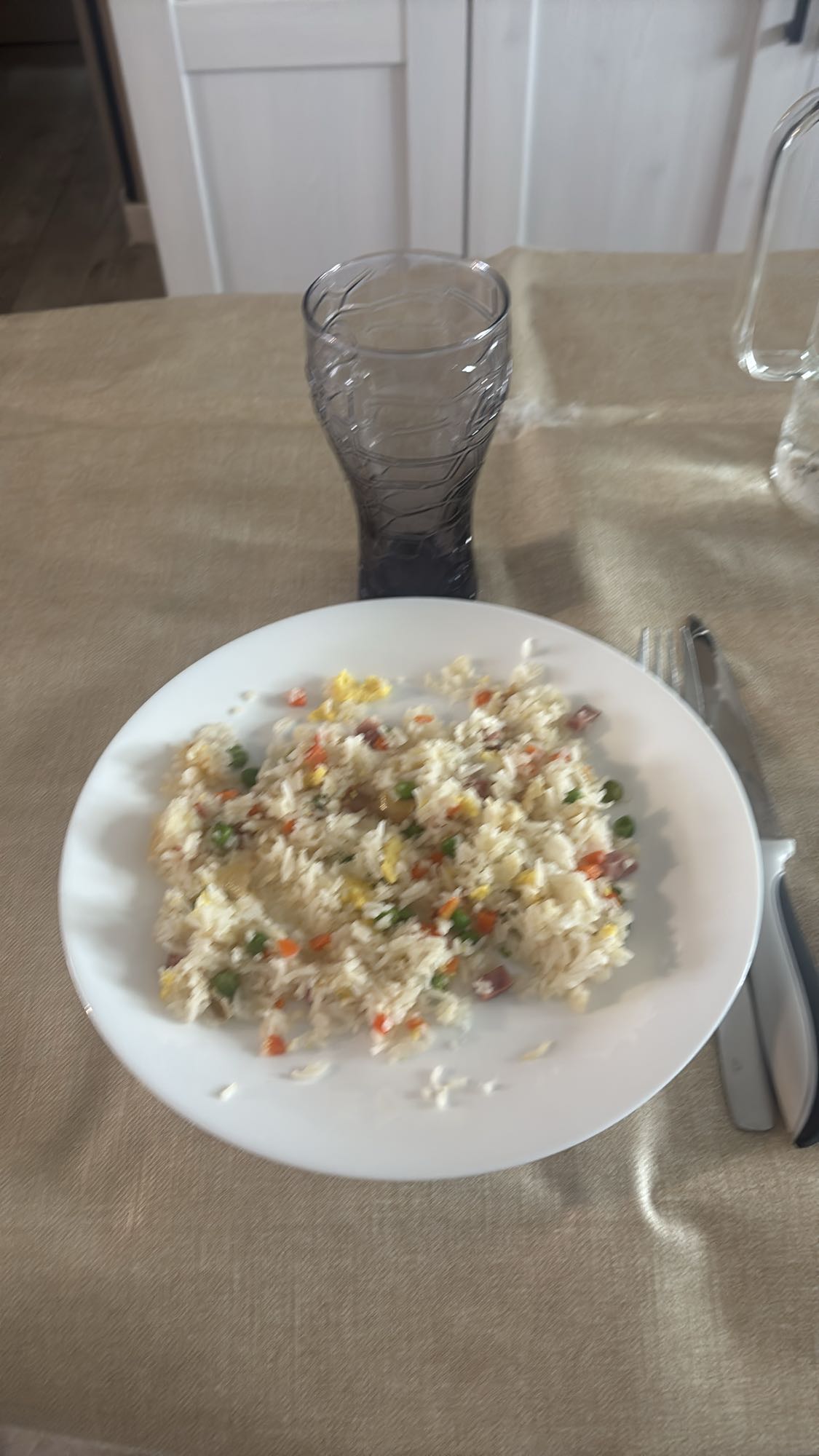 Riz sauté aux légumes