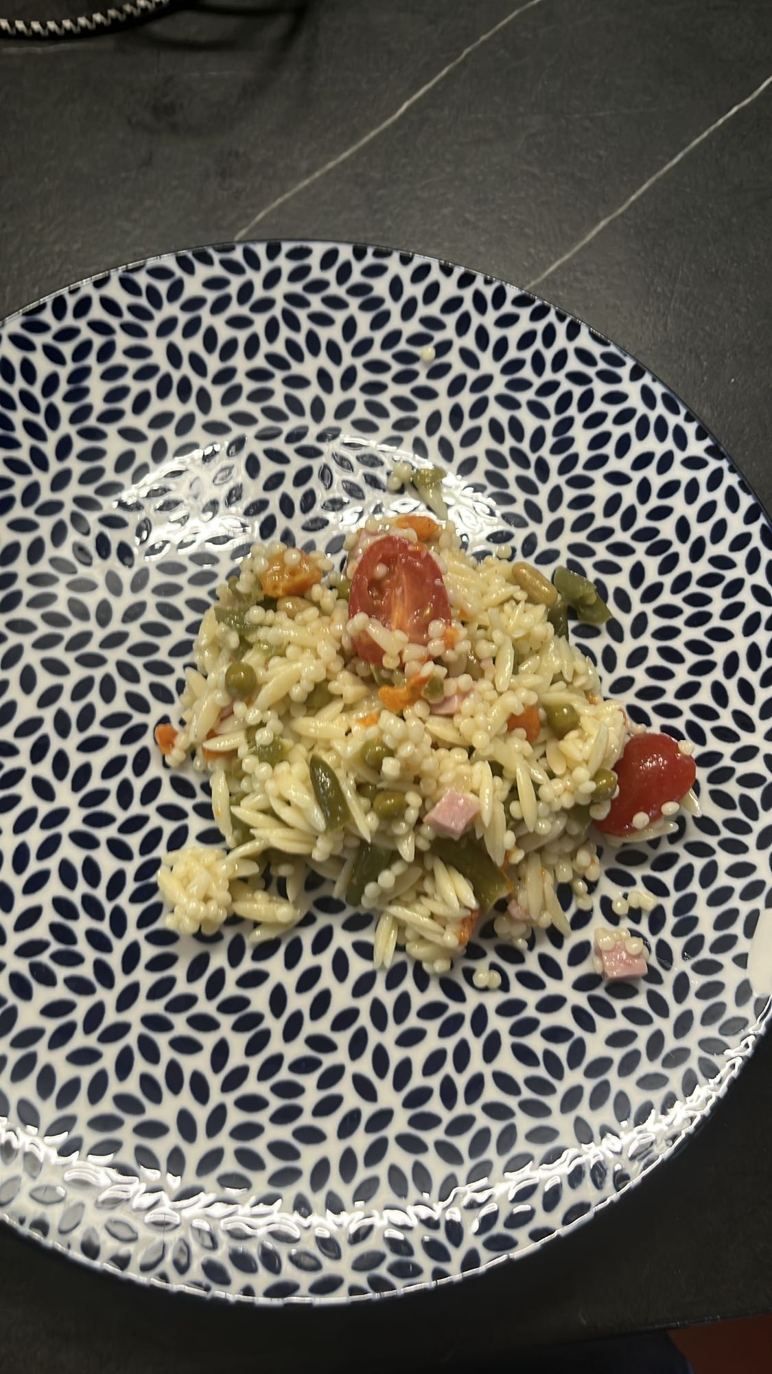 Salade de pâtes orzo
