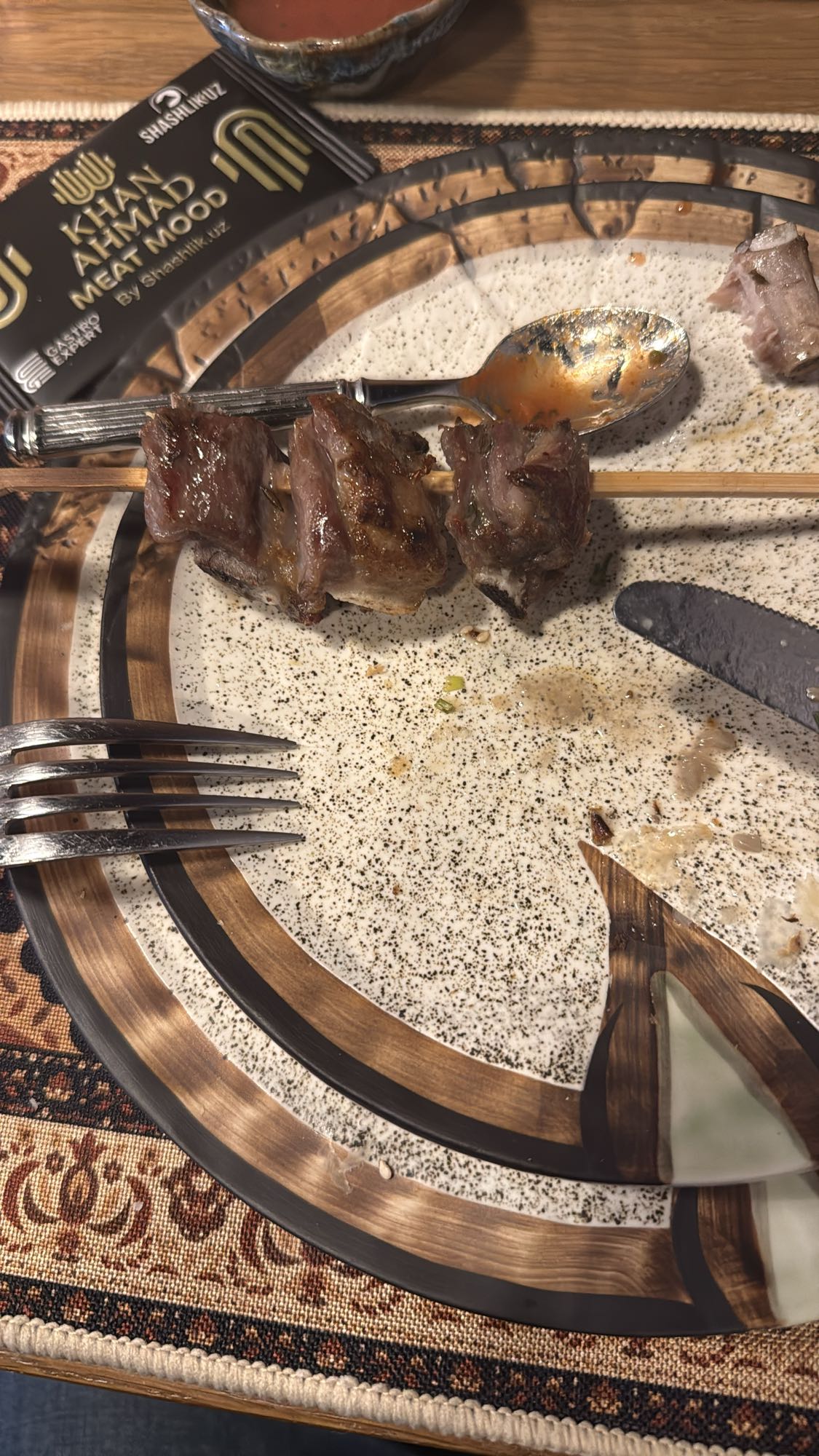 шашлык из говядины