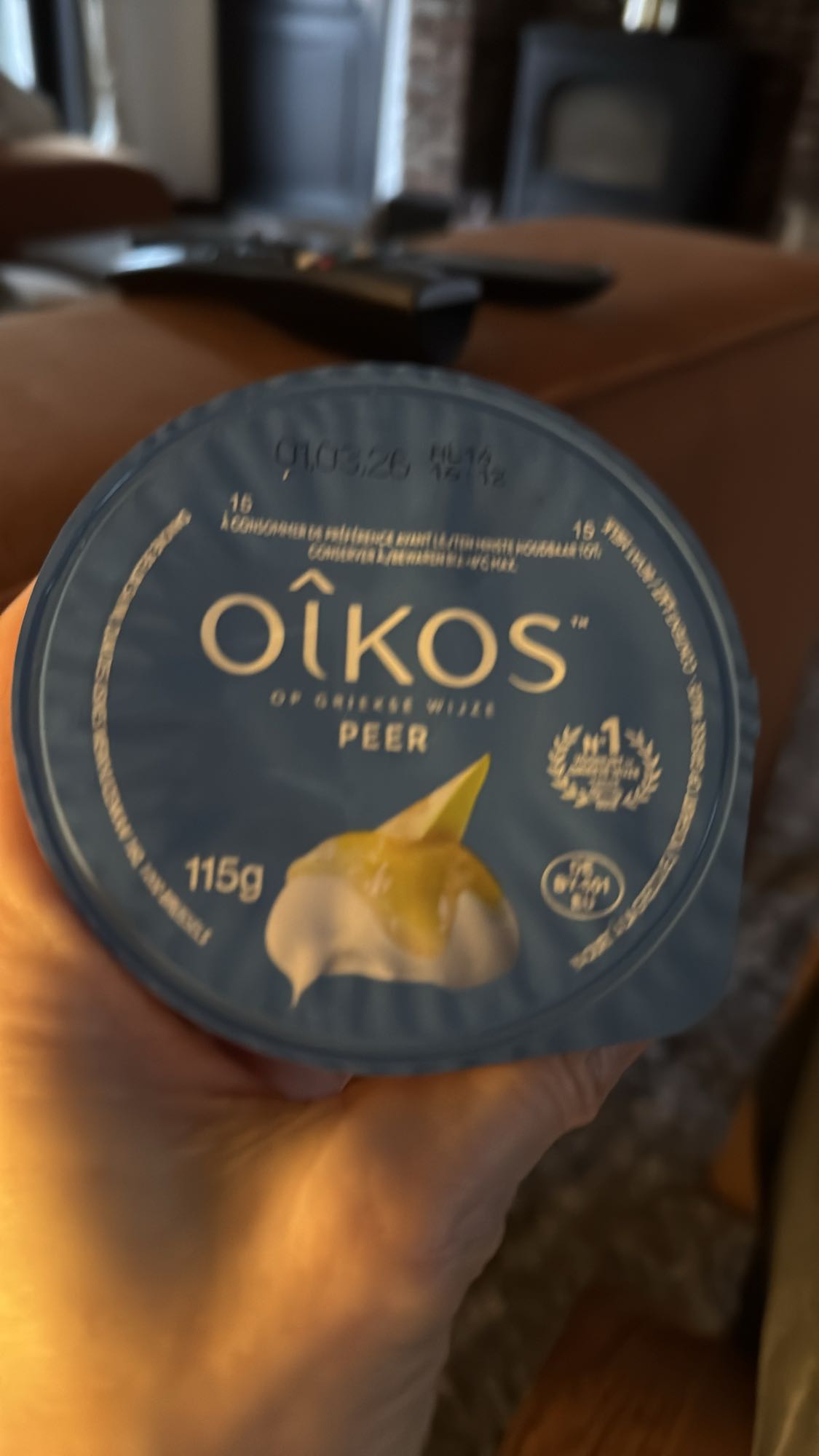 Oikos Griekse yoghurt peer