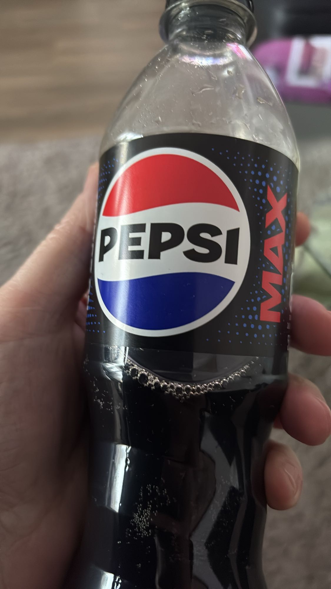 Pepsi Max flaske