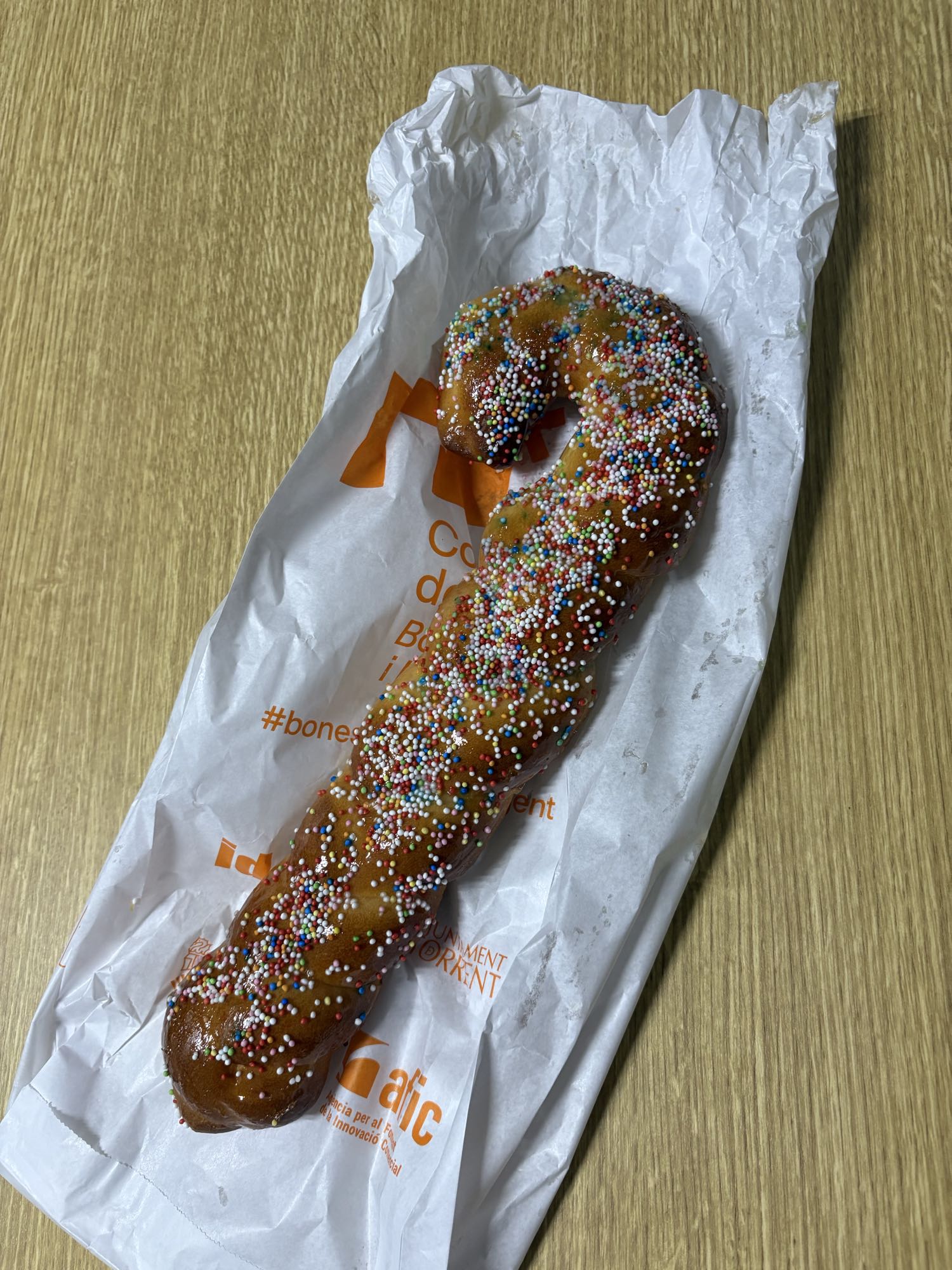 pan dulce con chispas