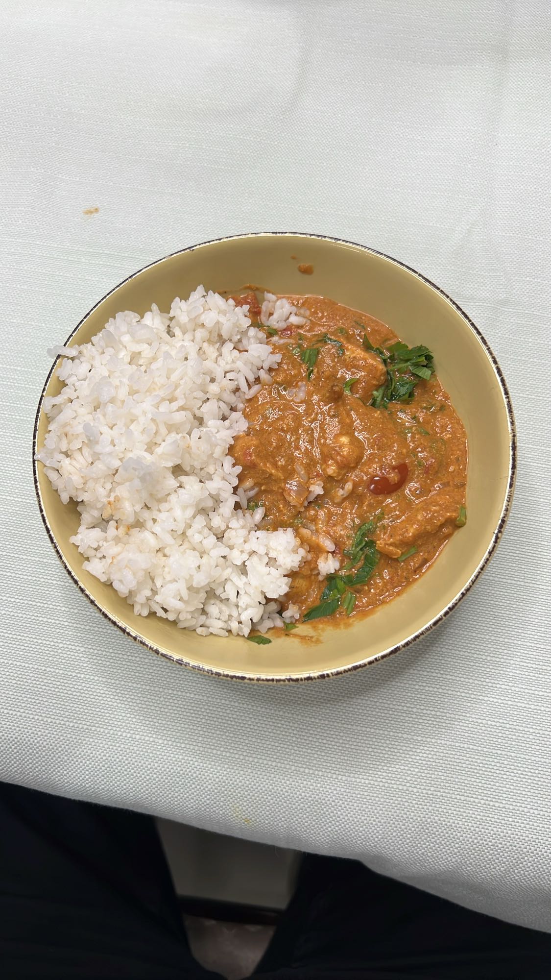 Orez cu curry de pui