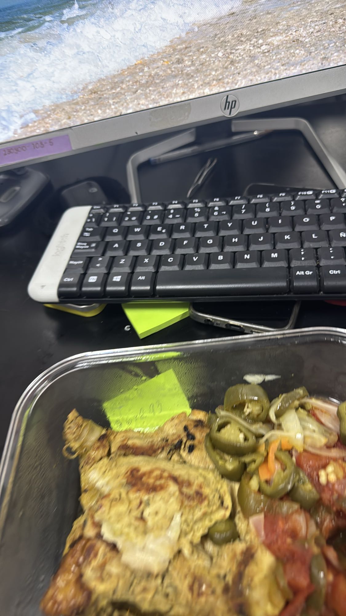 tortilla con verduras