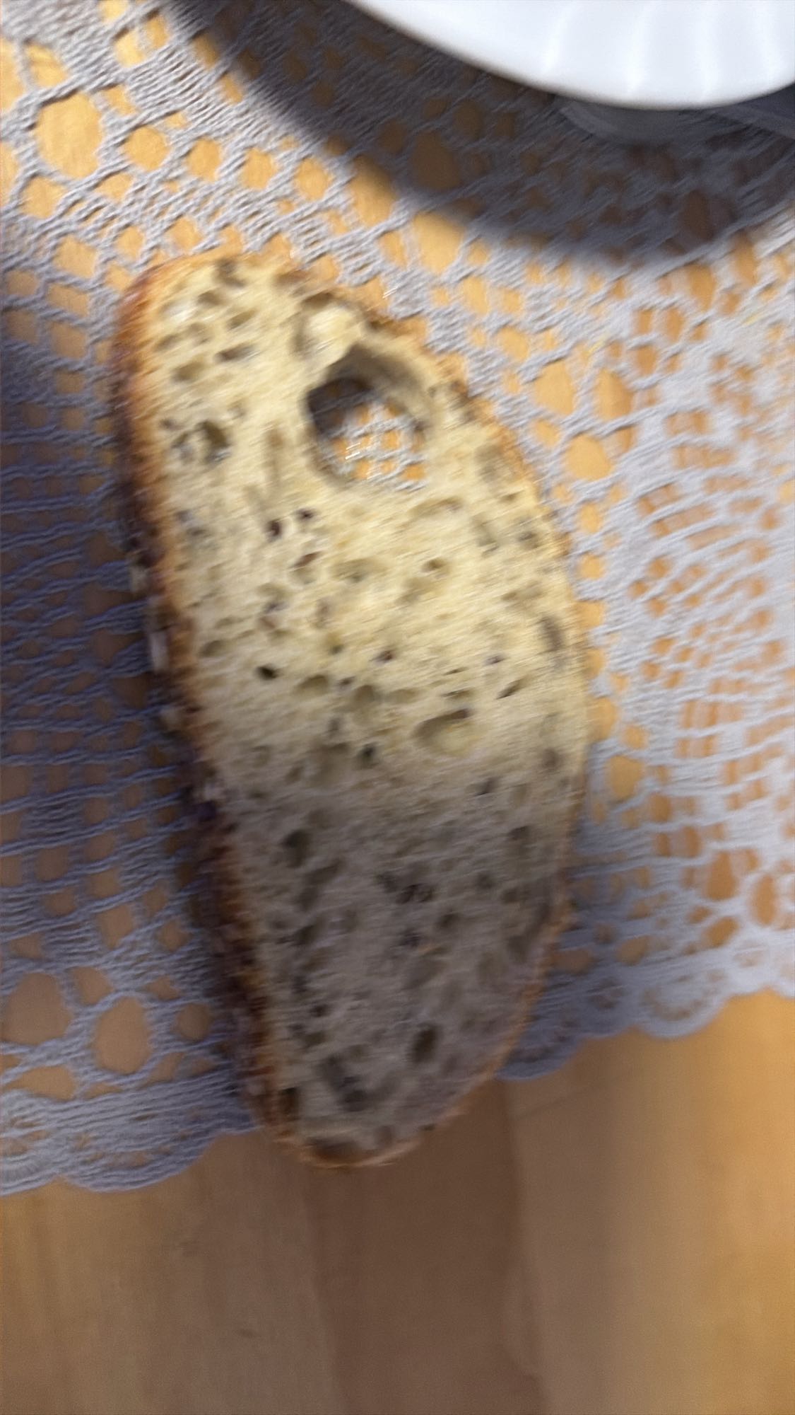 Sauerteigbrot Scheibe